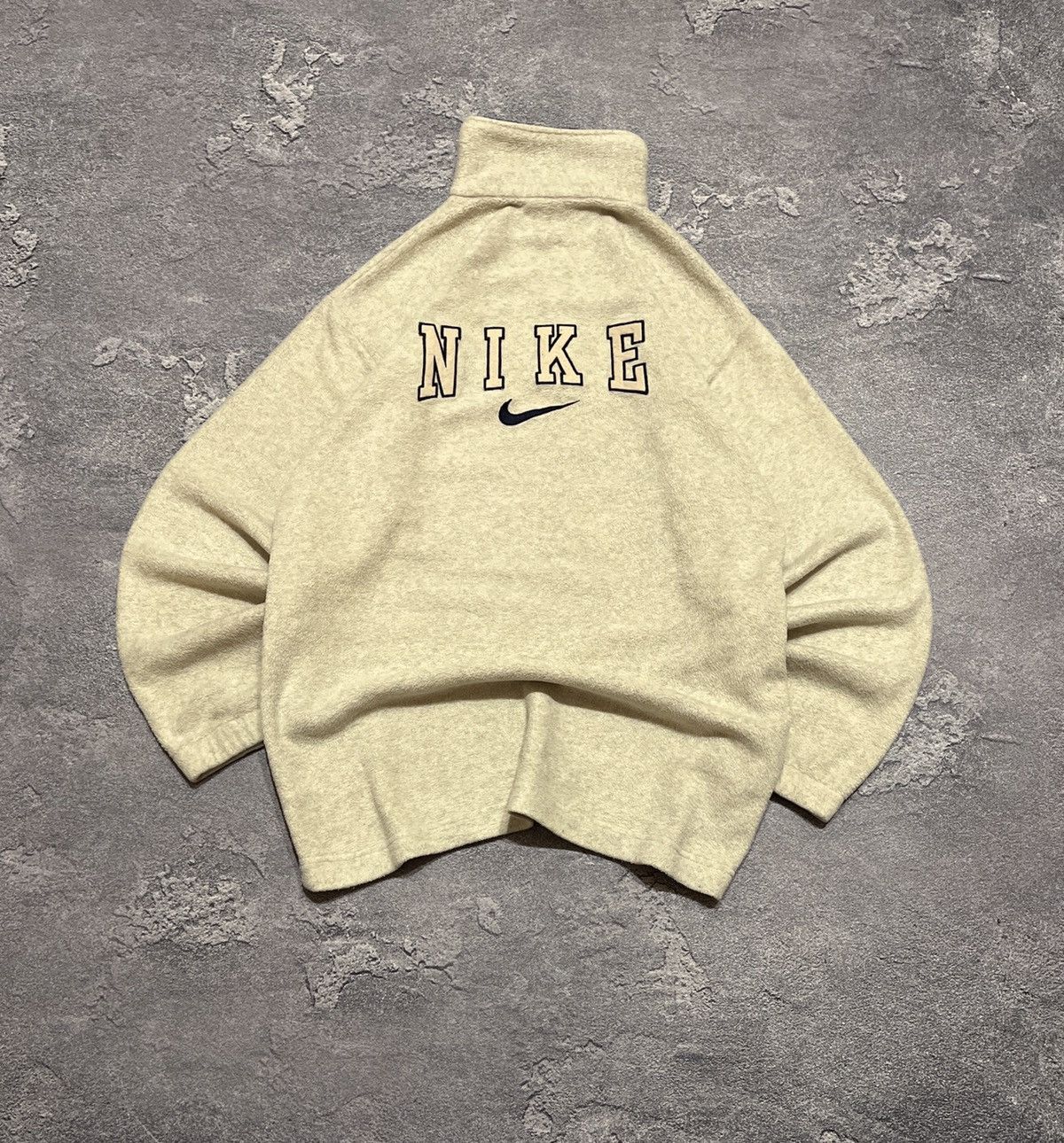 Nike × Vintage VINTAGE NIKE BIG LOGO BAGGY FLEECE HOODIE 90S Size US M / EU 48-50 / 2 - 1 Thumbnail