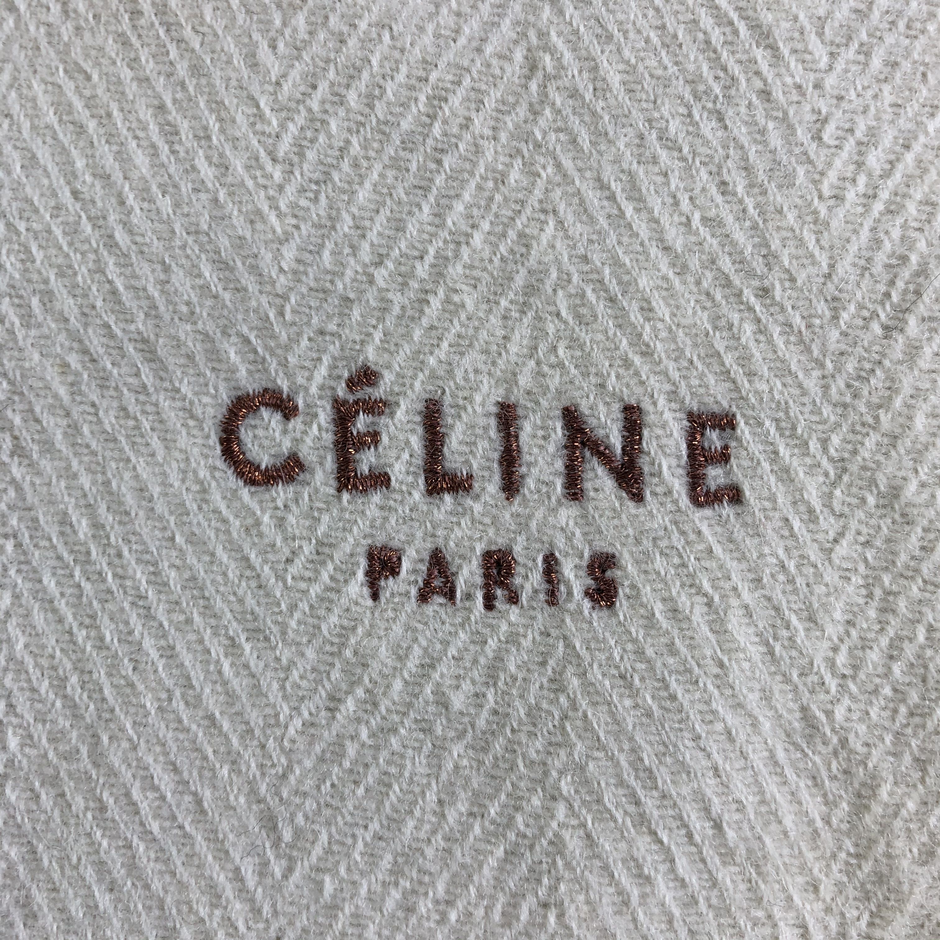 Celine Celine Mini Scarf / Muffler / Neckwear Size ONE SIZE - 4 Thumbnail