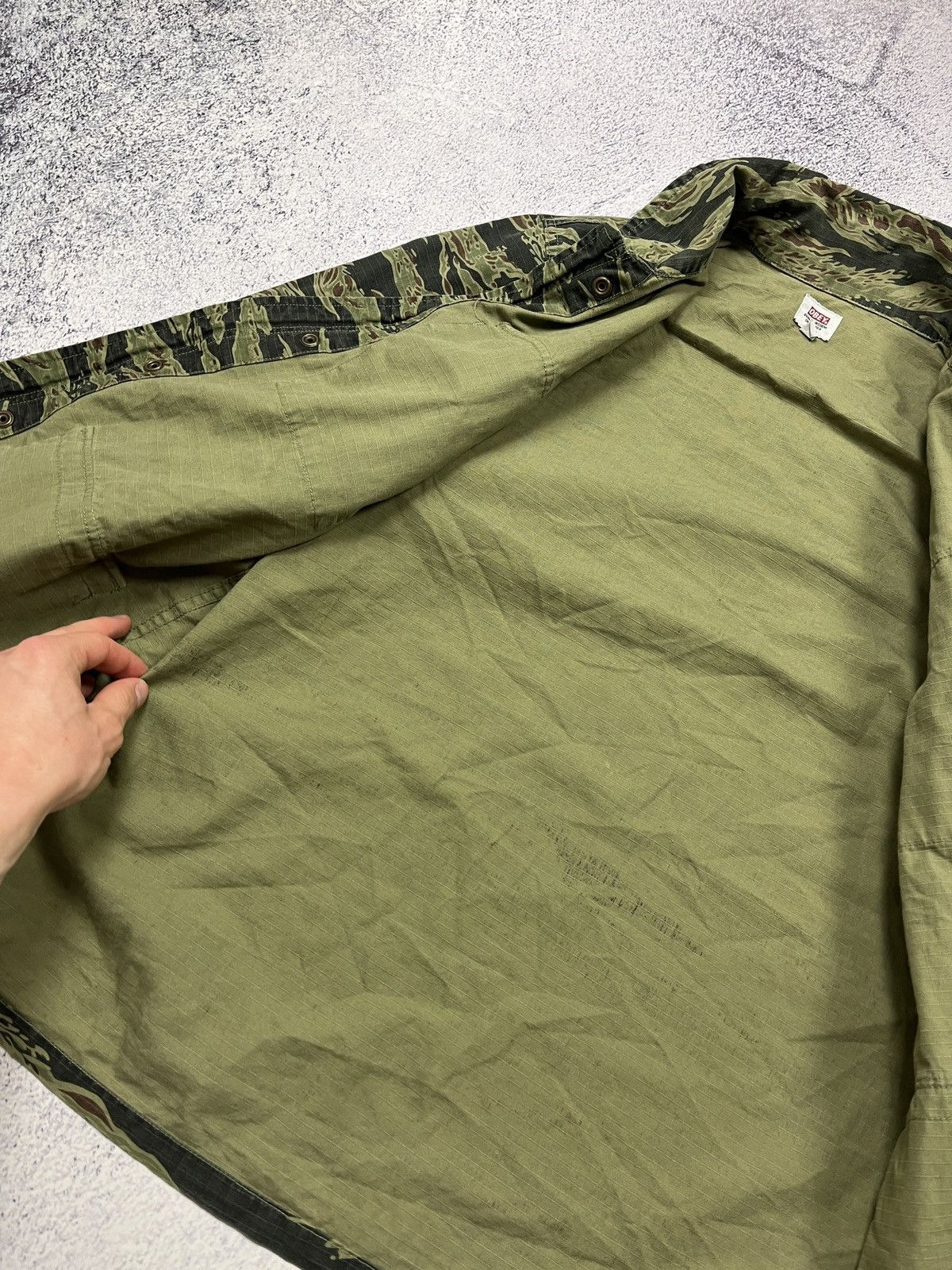 Obey Obey Green All Over Print Camo Field Coach Jacket Size US M / EU 48-50 / 2 - 13 Thumbnail
