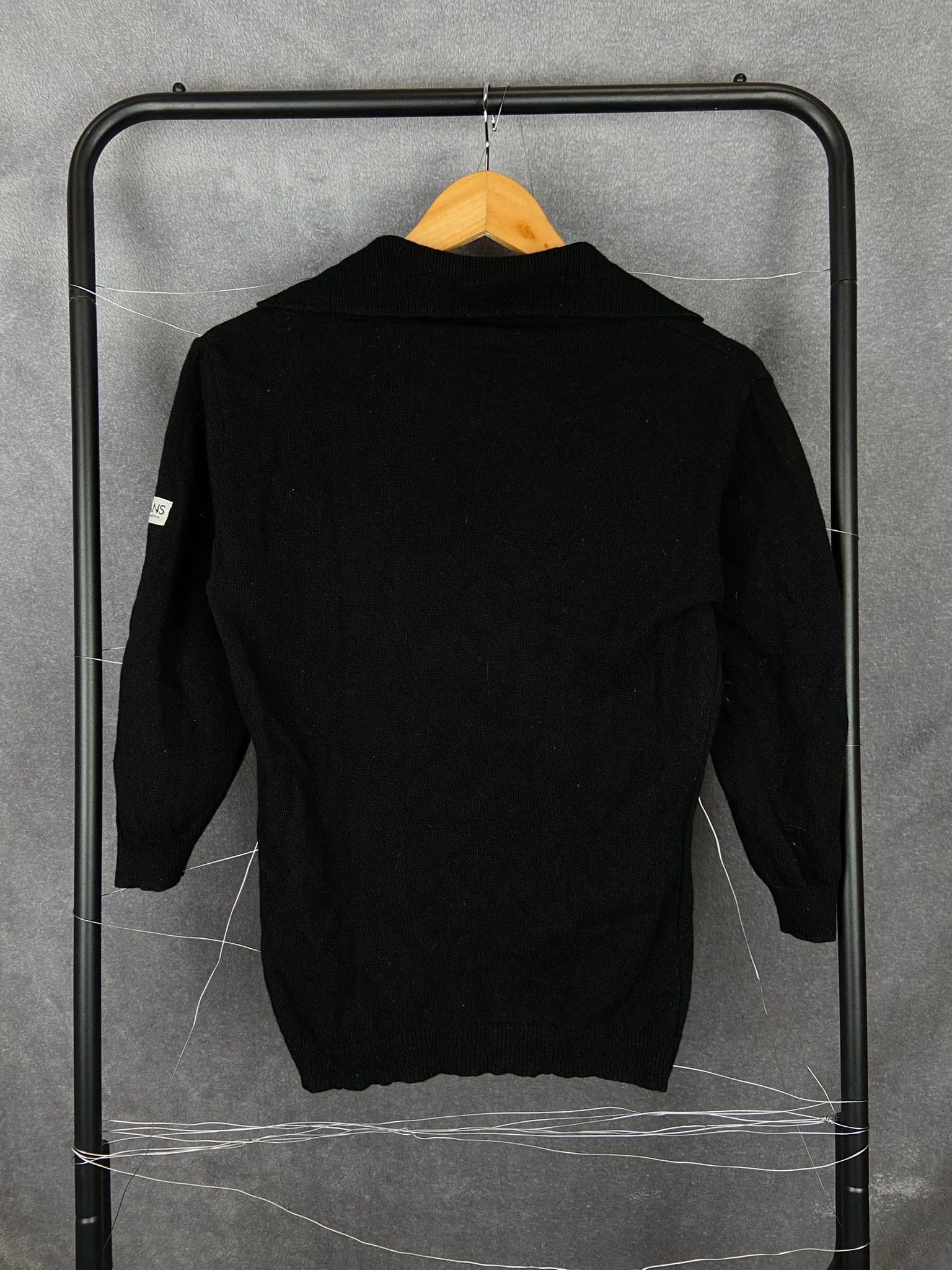 Dolce & Gabbana Sweater Dolce & Gabbana black knit high end slim fit Size M / US 6-8 / IT 42-44 - 4 Thumbnail
