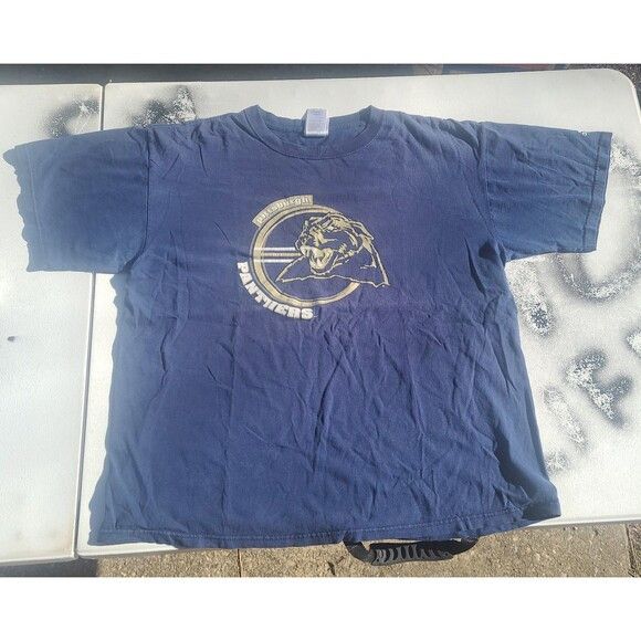 NCAA Vintage Adidas Pittsburgh Panthers t-shirt Size US L / EU 52-54 / 3 - 2 Thumbnail