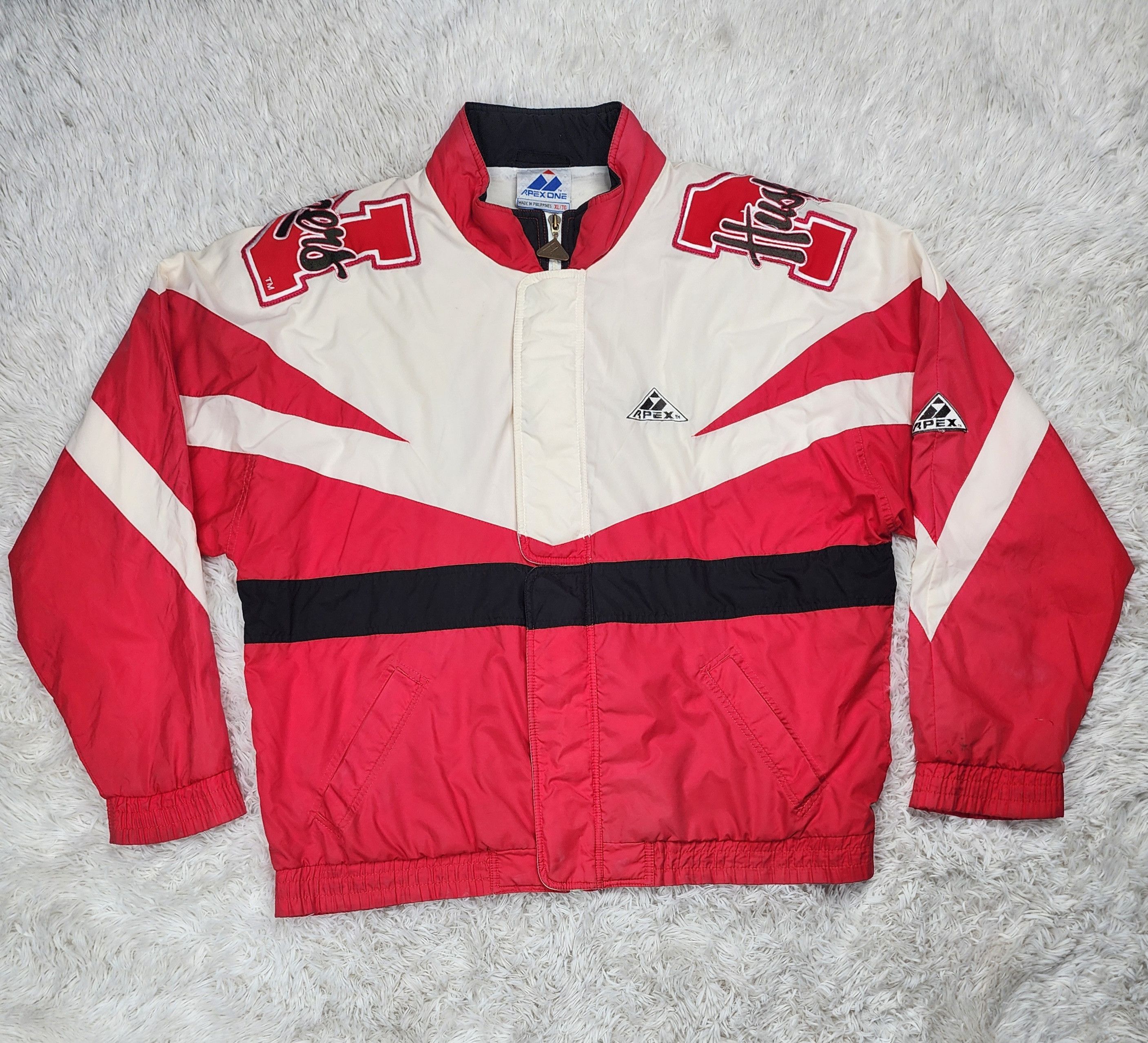 Apex One Vintage Apex one Nebraska Cornhuskers windbreaker jacket Size US XL / EU 56 / 4 - 1 Thumbnail