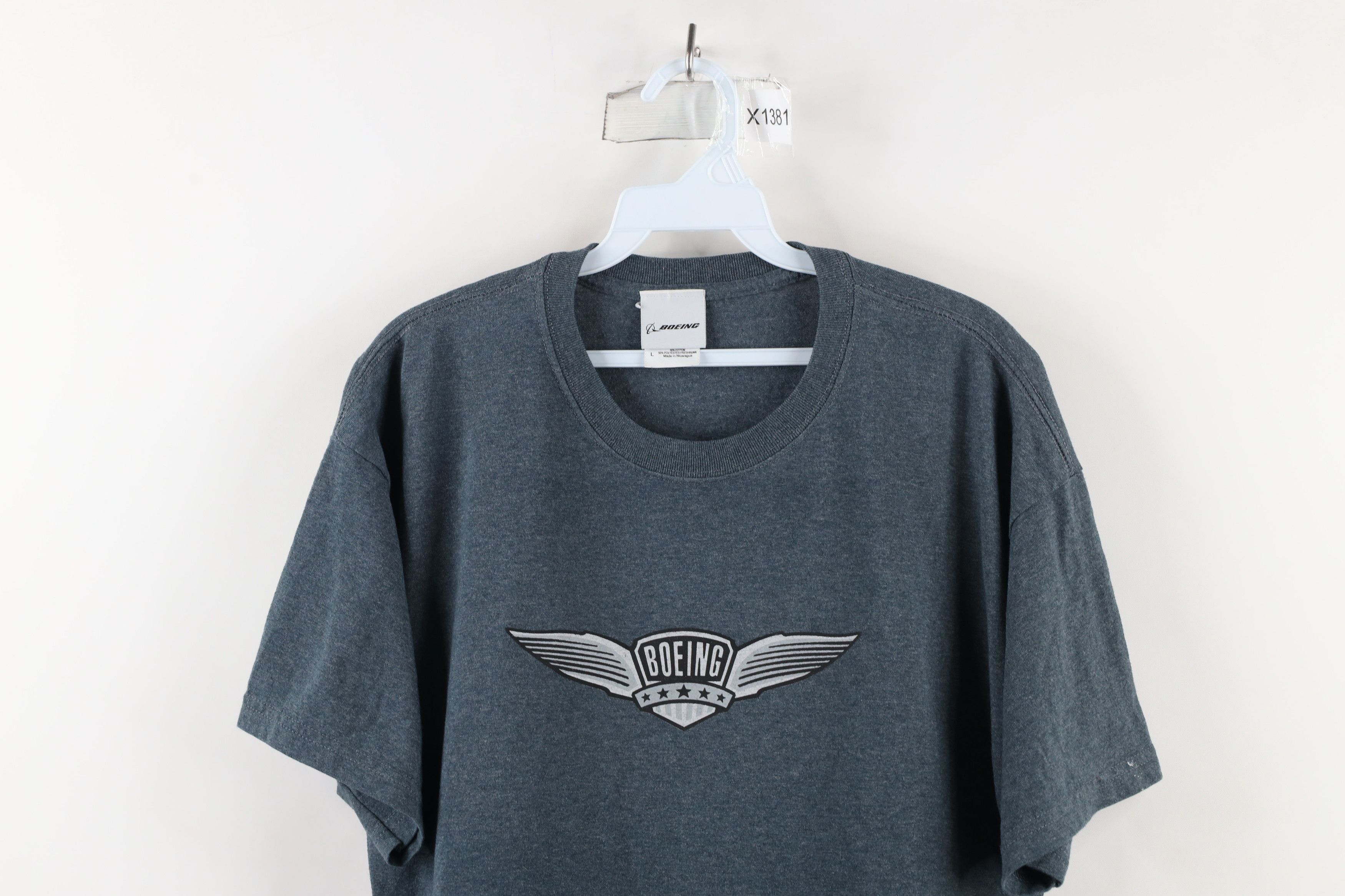Vintage Vintage Boeing Airplanes Spell Wings Short Sleeve T-Shirt Size US L / EU 52-54 / 3 - 2 Thumbnail