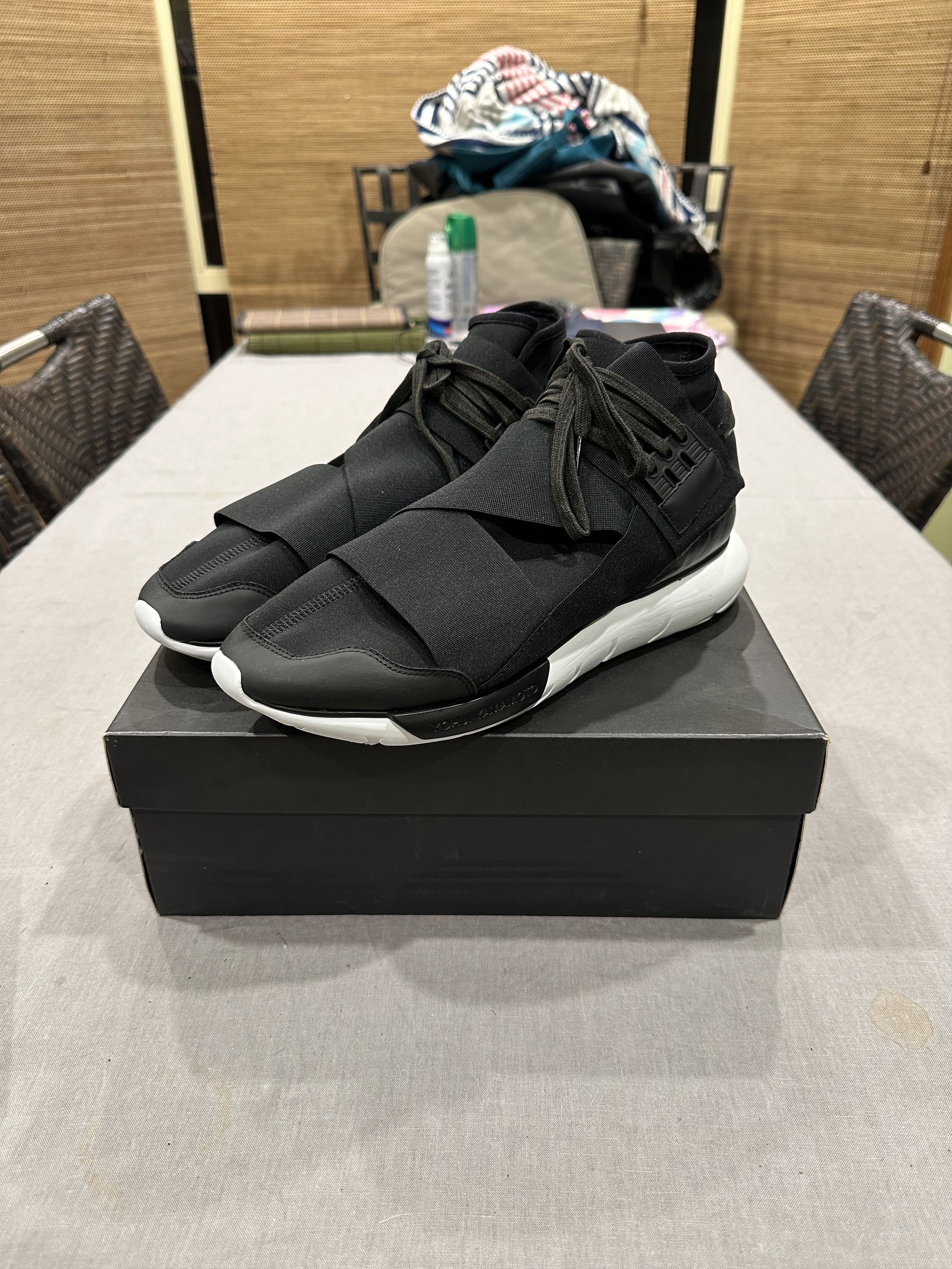 Adidas × Y-3 × Yohji Yamamoto Adidas Y-3 Qasa Boot 'Core Black