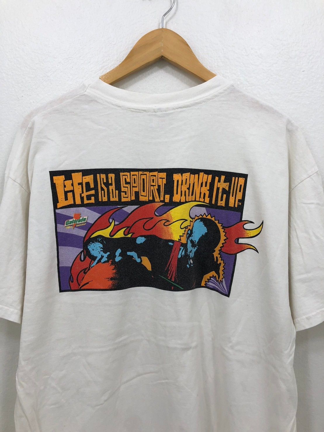 Vintage Vintage 90's Gatorade Champion Drink it Up Promo wts01 Size US XL / EU 56 / 4 - 1 Thumbnail