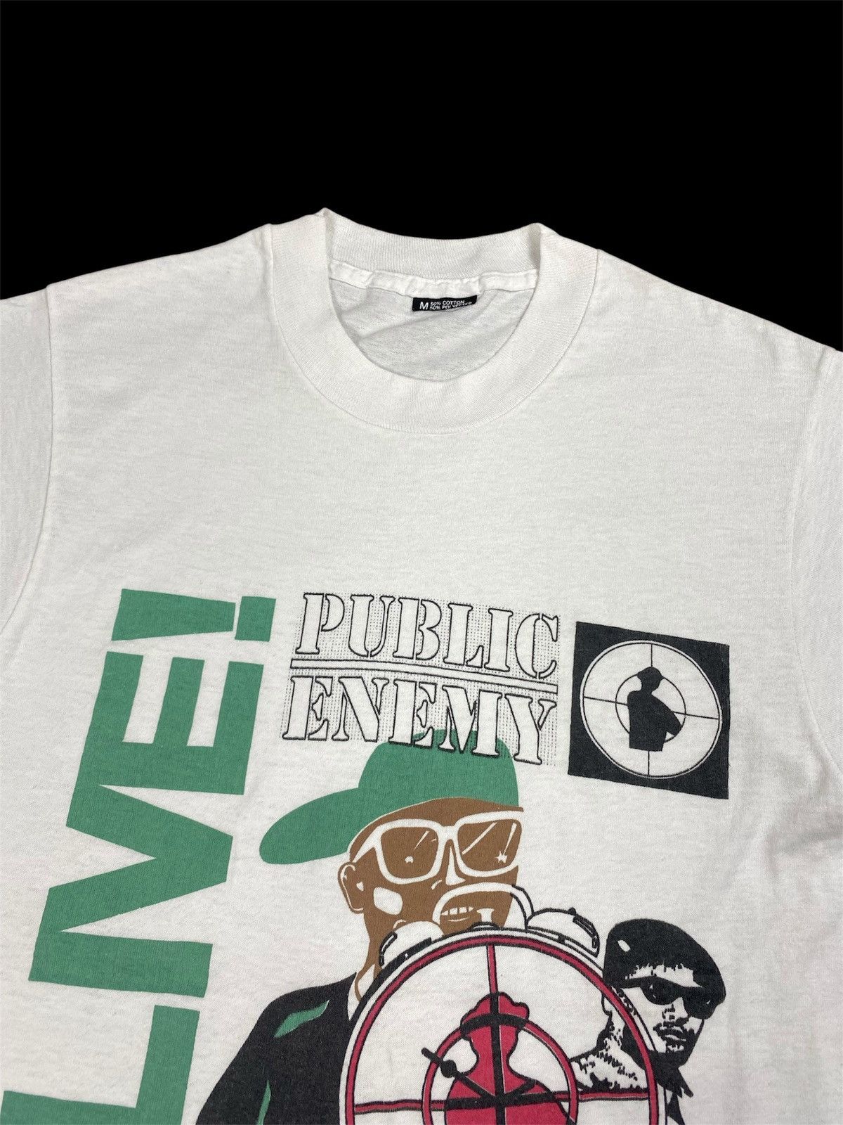Public Enemy Vintage Public Enemy Fight The Power Hip Hop T-Shirt Size US M / EU 48-50 / 2 - 3 Thumbnail