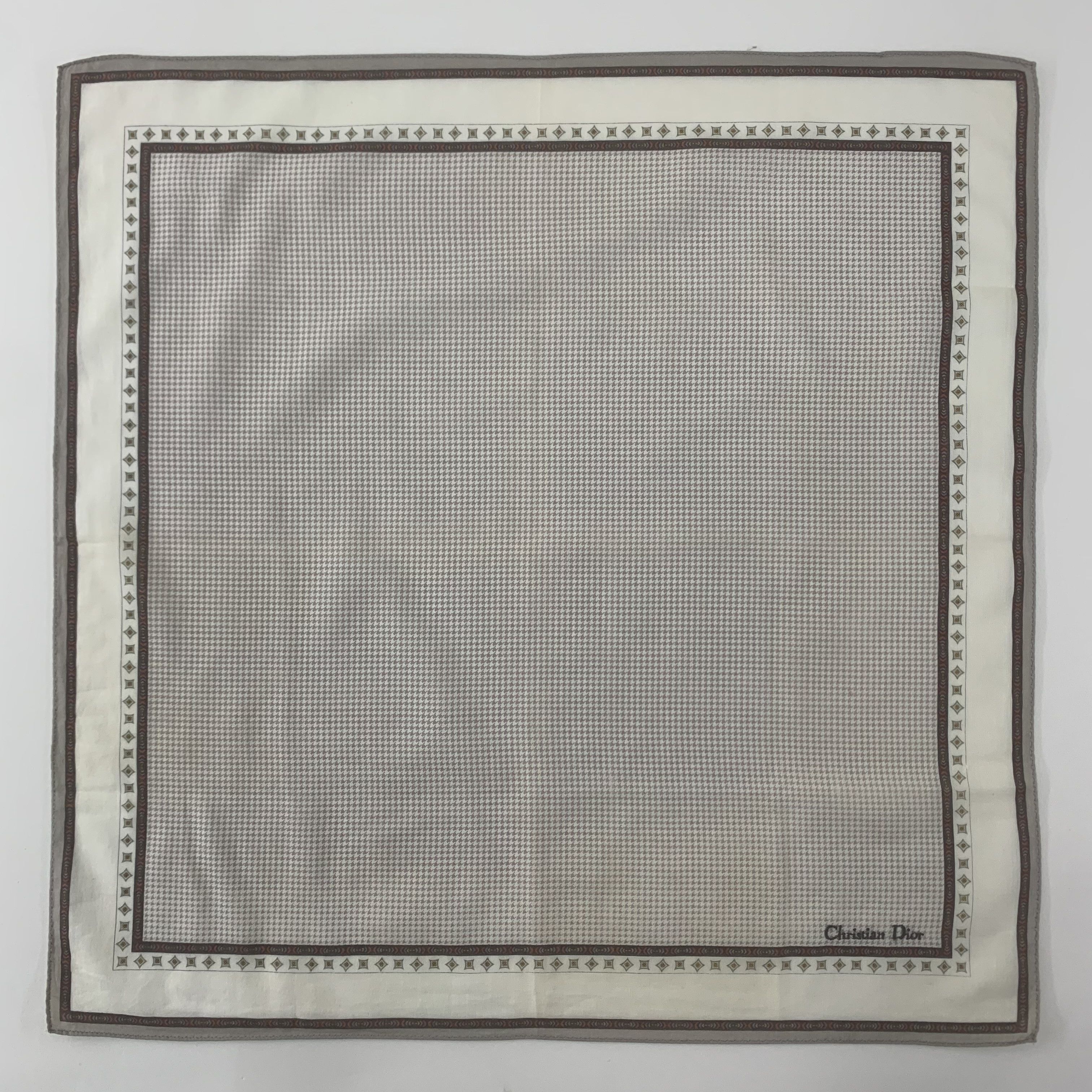 Christian Dior Monsieur Christian Dior Handkerchief Bandana Neckerchief Square Size ONE SIZE - 2 Thumbnail