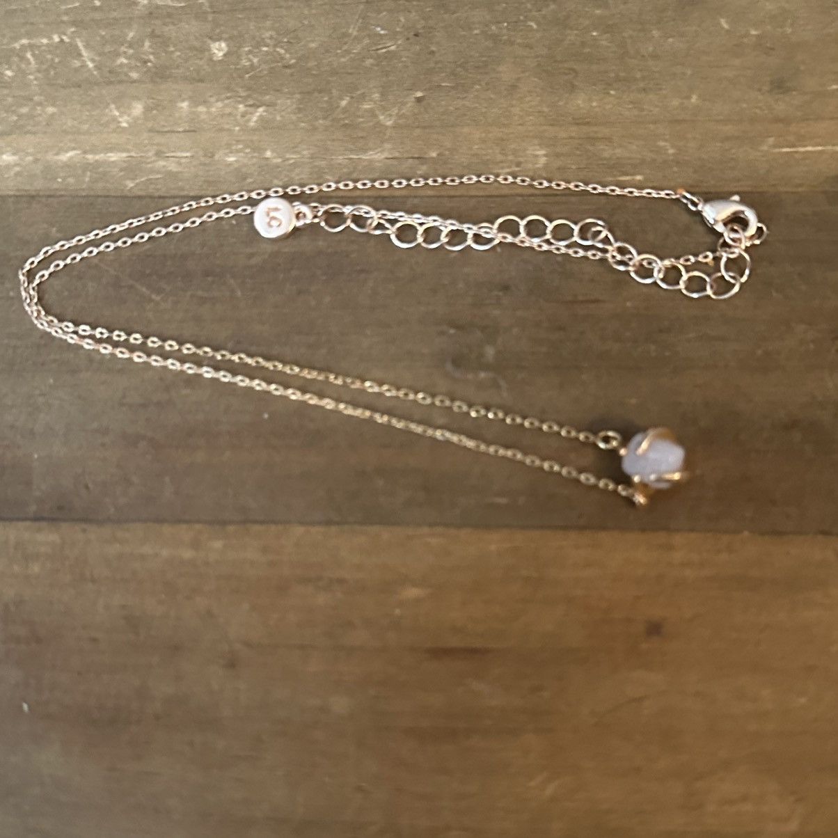 Other Lauren Conrad gold tone opal necklace Size ONE SIZE - 2 Thumbnail