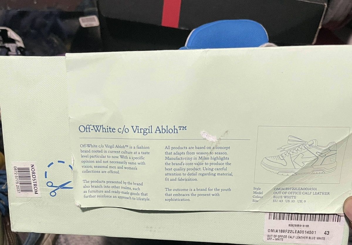 Off-White Off-White Out of Office Sneakers Size US 10 / EU 43 - 8 Thumbnail