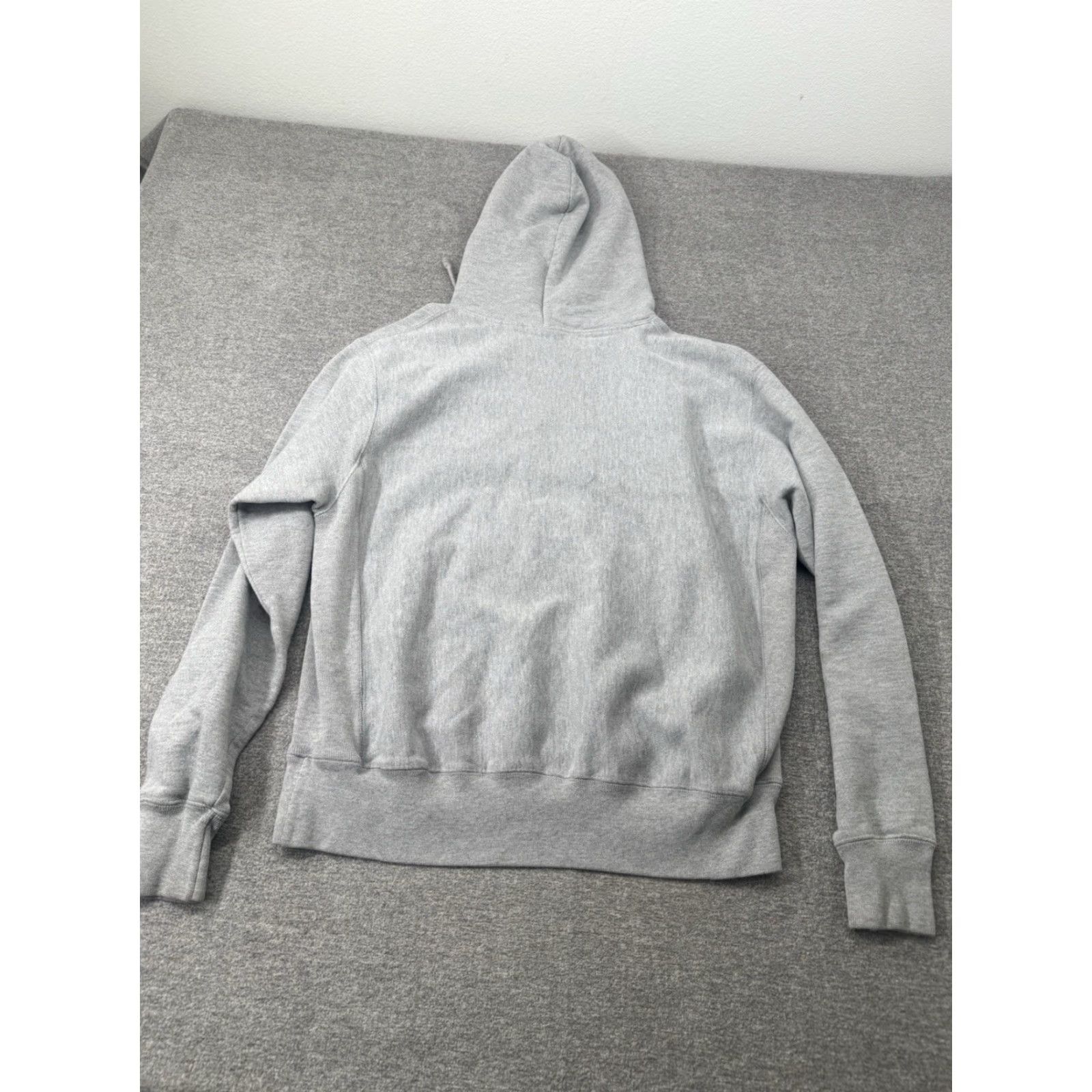 Champion VINTAGE Champion Reverse Weave Gray Hoodie Men’s M Logo Red Blue Pullover Reversible Big Logo Men Size US M / EU 48-50 / 2 - 7 Thumbnail
