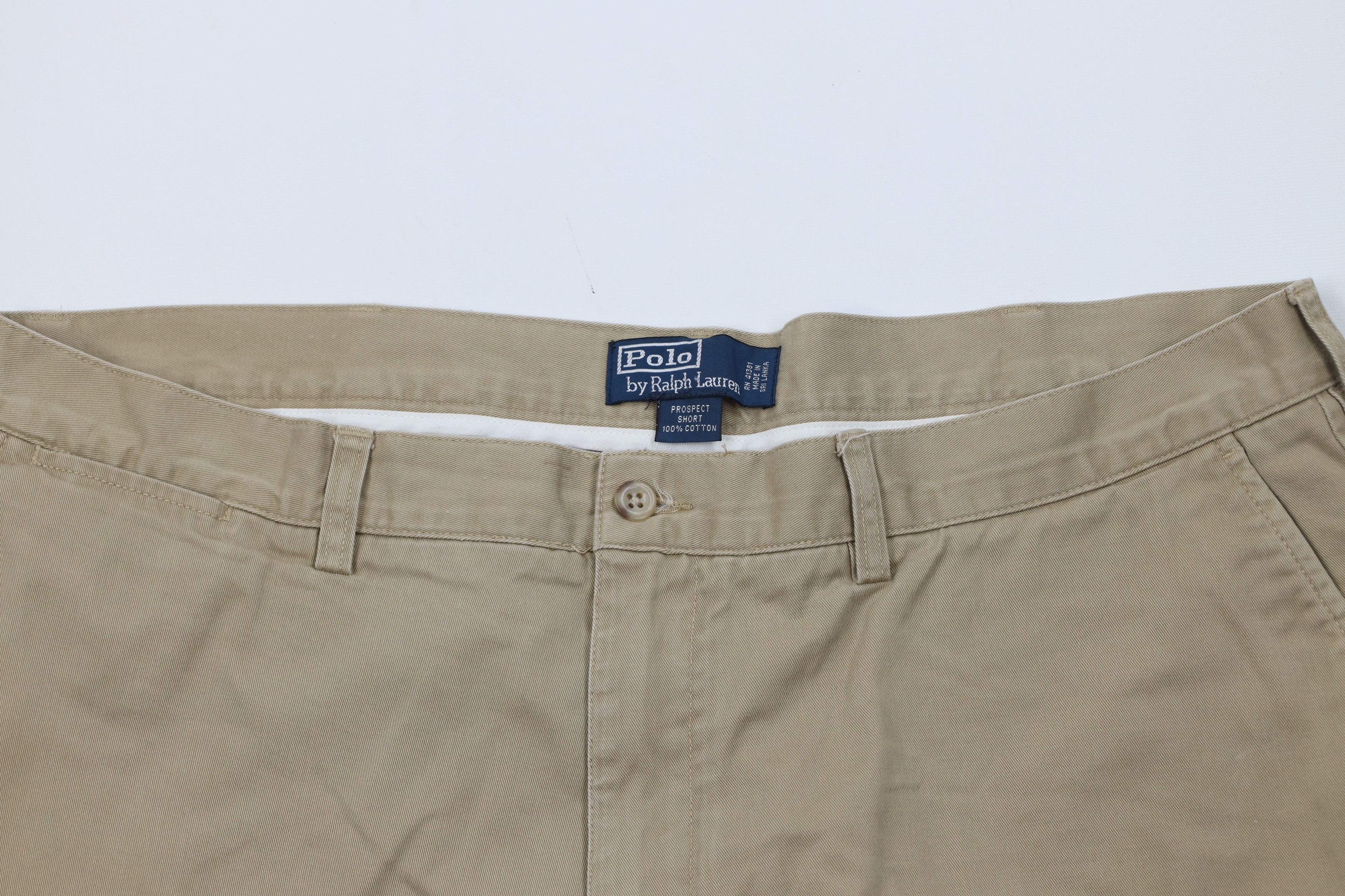 Ralph Lauren Vintage 90s Ralph Lauren Above Knee Chino Shorts Cotton Size US 40 / EU 56 - 2 Thumbnail