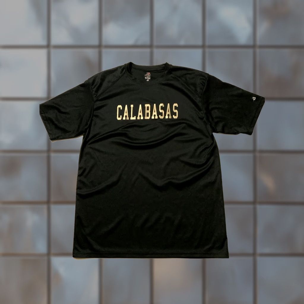 Vintage VINTAGE Badger Calabasas Black Gold #8 Athletic Short Sleeve Jersey Sz. L Men Soccer Jersey Short Sleeve Mens L Black Gold Sports Jersey Size US L / EU 52-54 / 3 - 1 Thumbnail