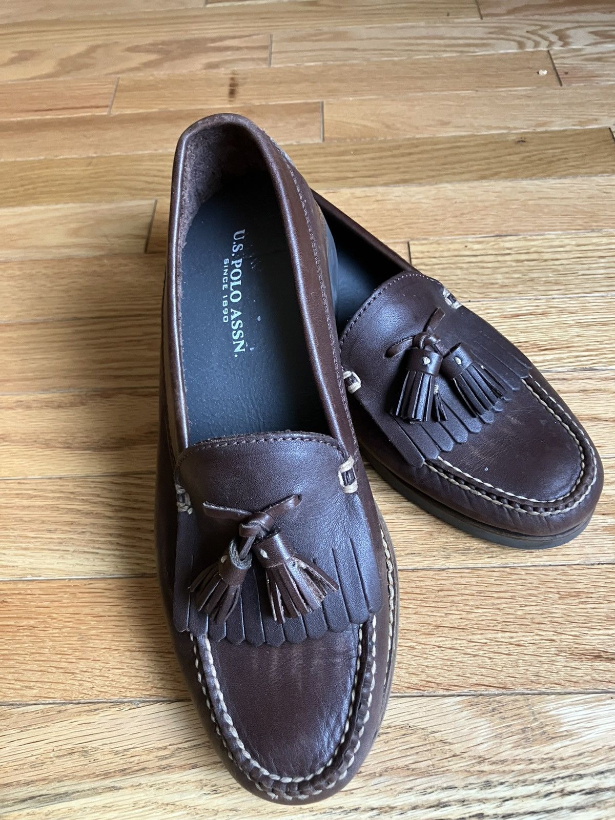 Polo Ralph Lauren Polo Ralph Lauren men’s tassel loafer sz 8D preppy old money Size US 8 / EU 41 - 1 Thumbnail
