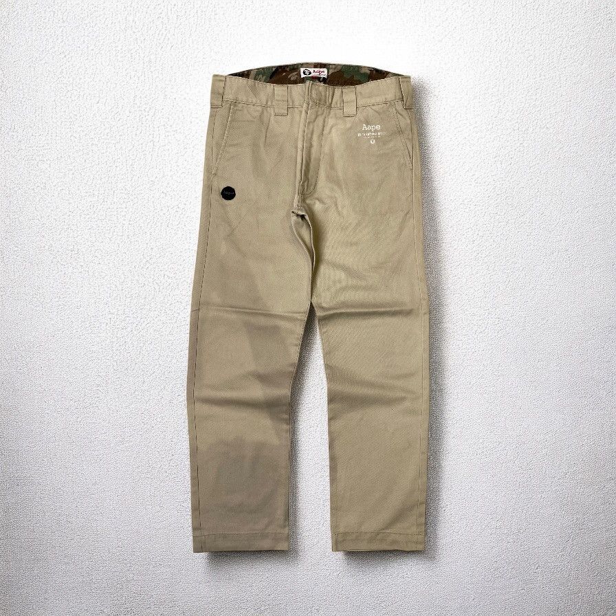 Aape × Bape Bape chinos Size US 36 / EU 52 - 1 Thumbnail