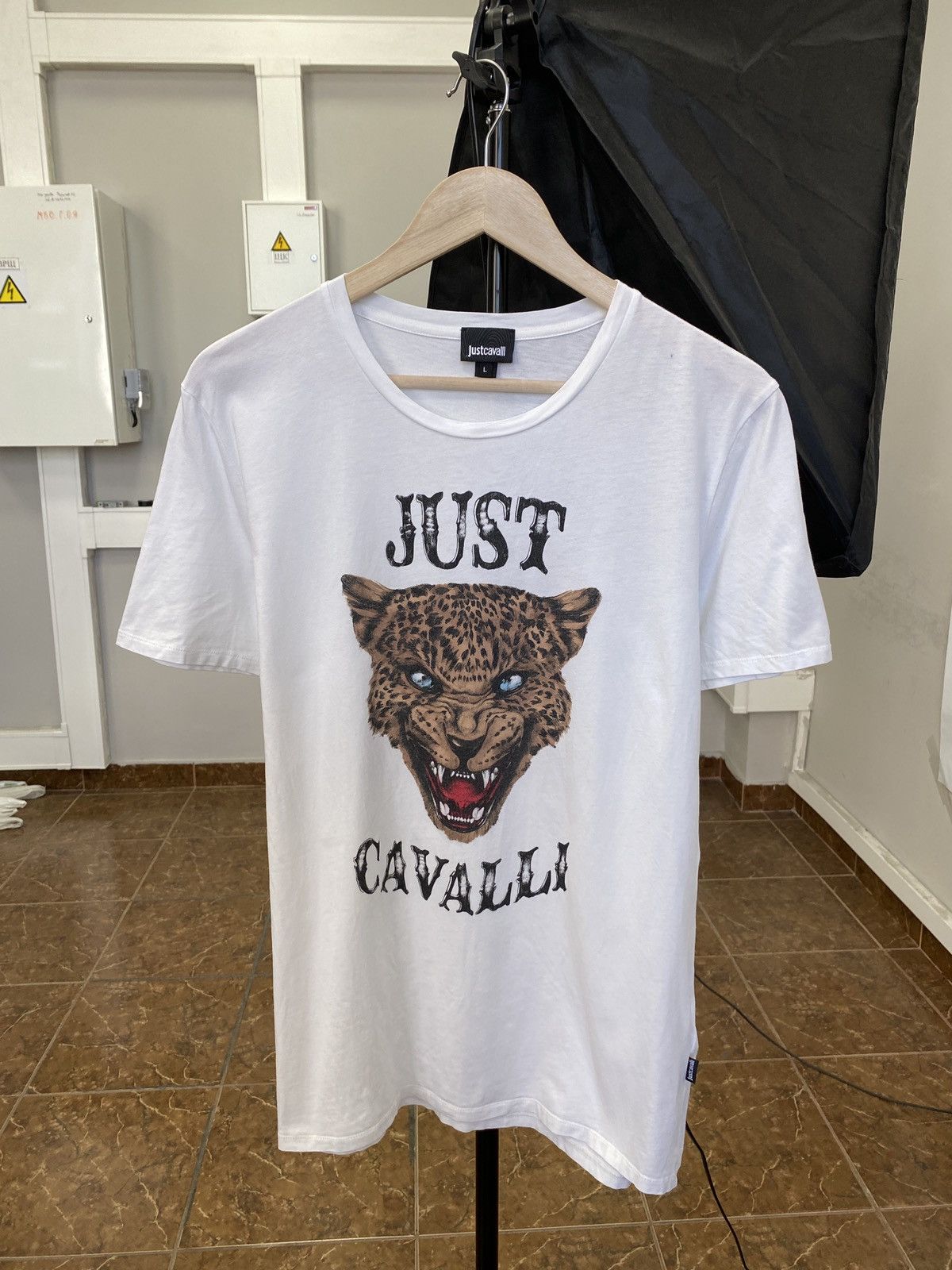 Just Cavalli × Roberto Cavalli Roberto Just Cavalli tiger t-shirt Size US M / EU 48-50 / 2 - 1 Thumbnail