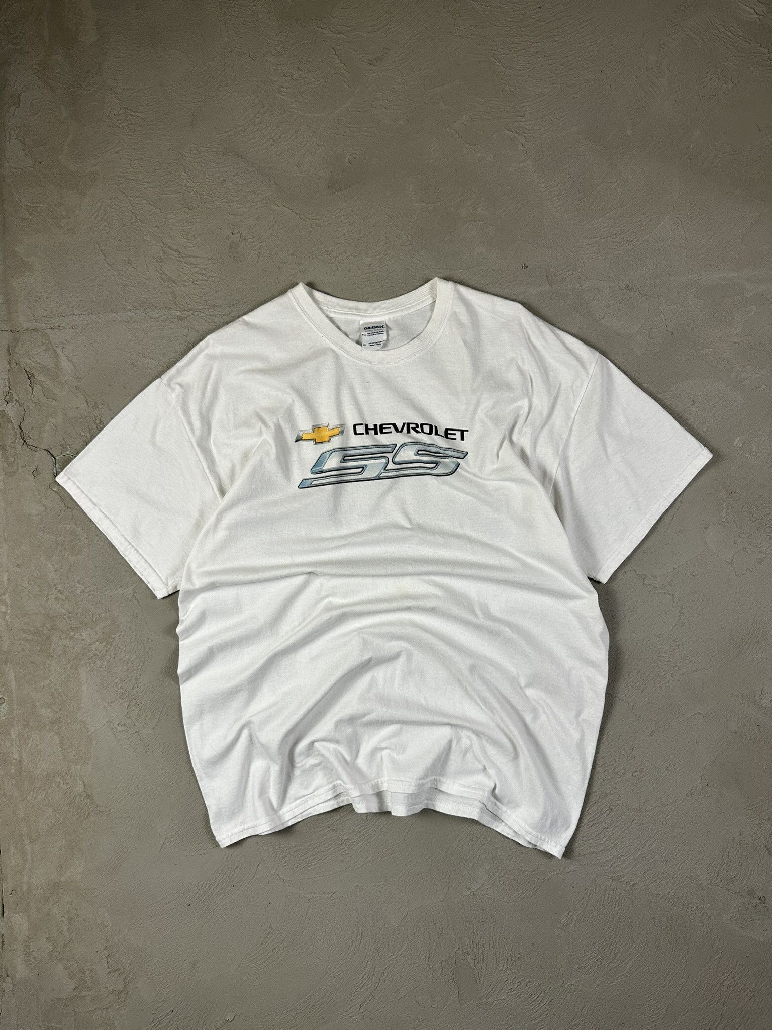 Vintage 00s Vintage Chevrolet 55 Racing T-shirt Hype Size US XL / EU 56 / 4 - 2 Thumbnail