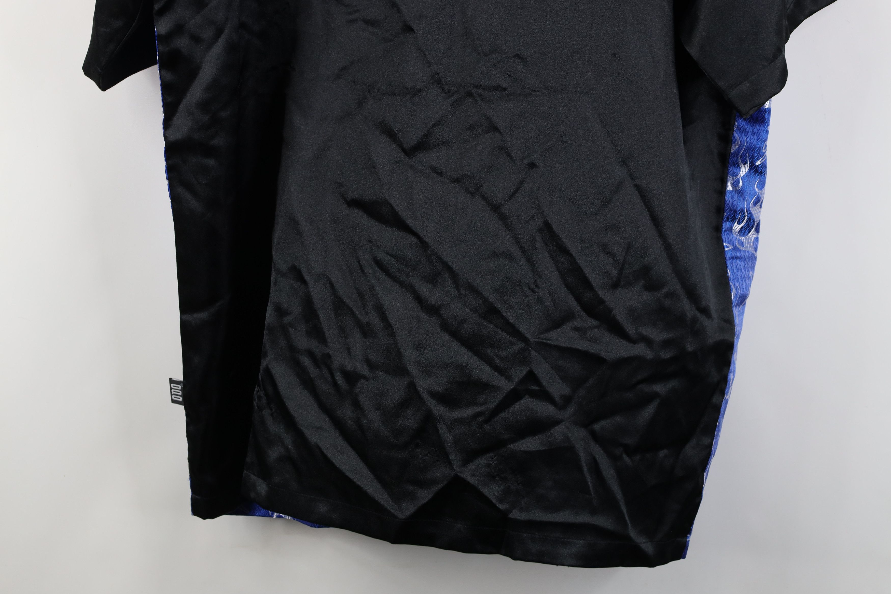 Vintage Vintage 90s Y2K Rockabilly Fire Flames Casino Poker Shirt Size US L / EU 52-54 / 3 - 14 Thumbnail