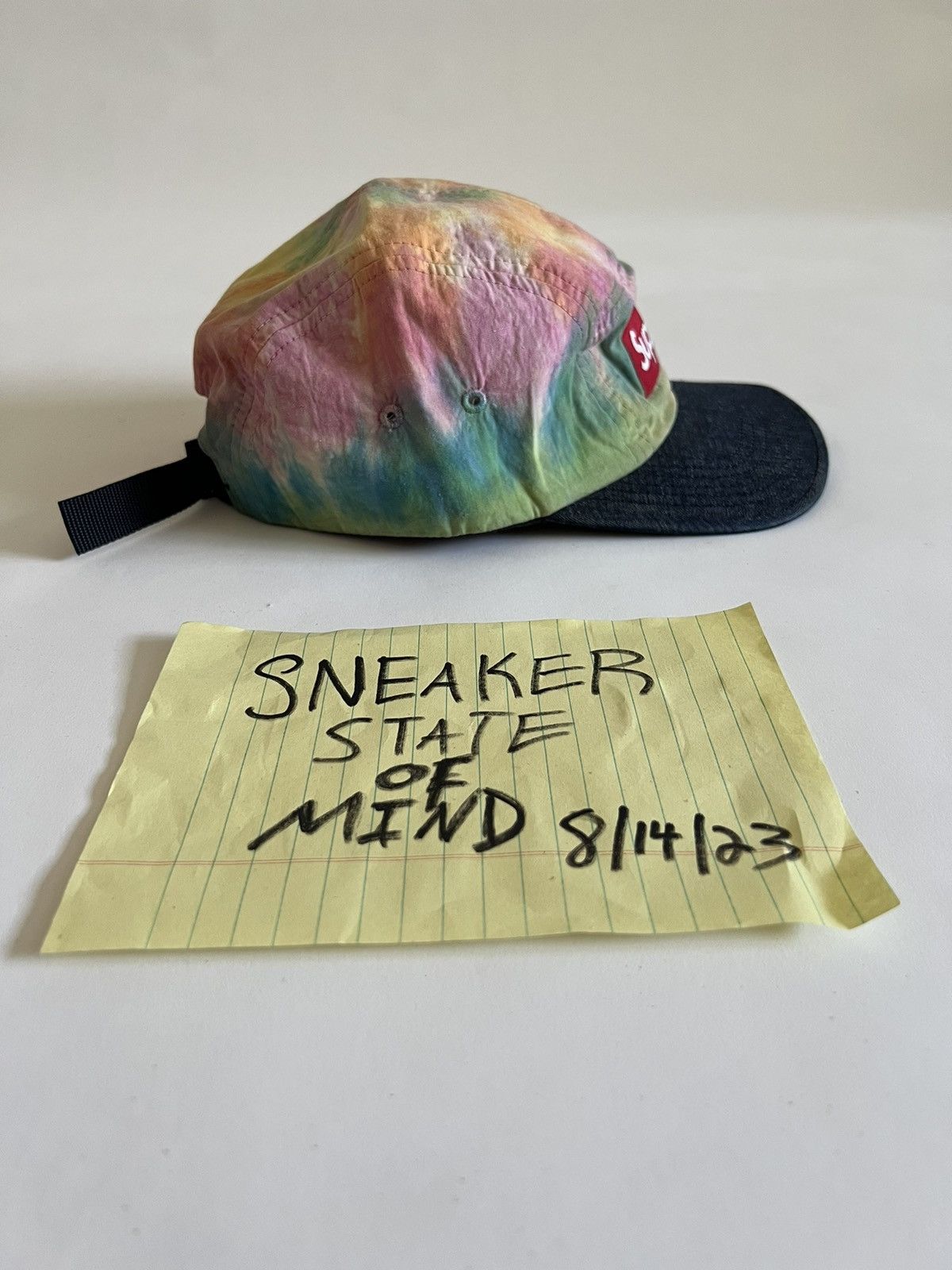 Supreme SUPER RARE TIE DYE SUPREME CAMP CAP SS13 FAST SHIPPING Size ONE SIZE - 3 Thumbnail