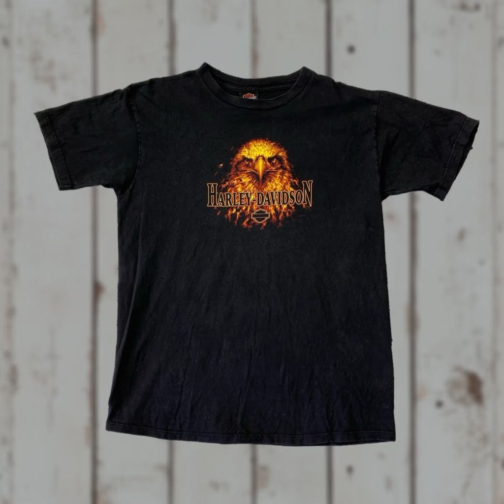 Harley Davidson VINTAGE Harley-Davidson T Shirt Adult XL Black Size US XL / EU 56 / 4 - 1 Thumbnail
