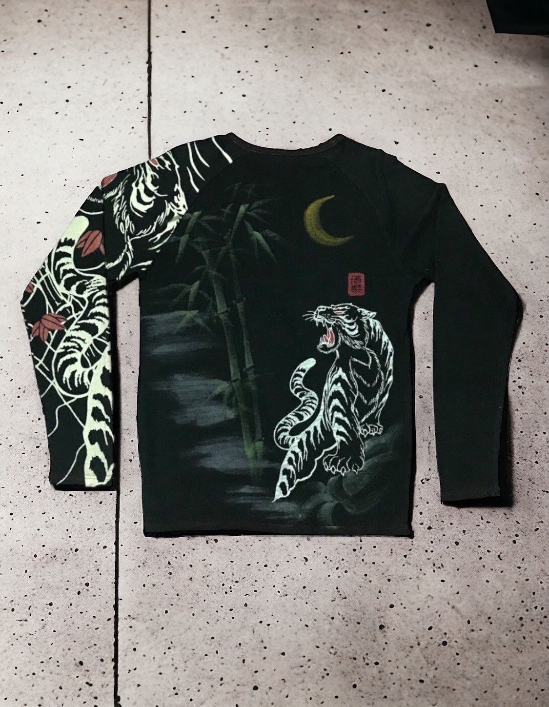 Japanese Traditional SHARAKU King Of Forest Tiger