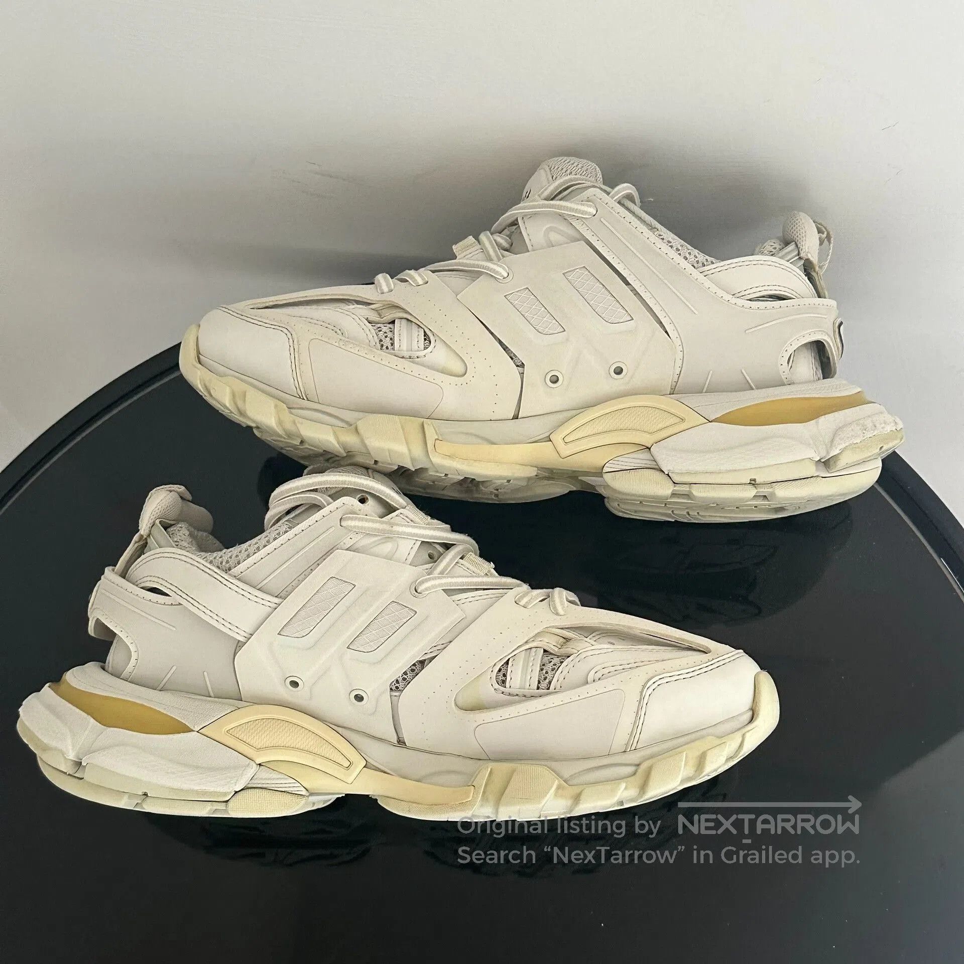 Balenciaga balenciaga track women's sneakers in white. Size US 7 / IT 37 - 3 Thumbnail