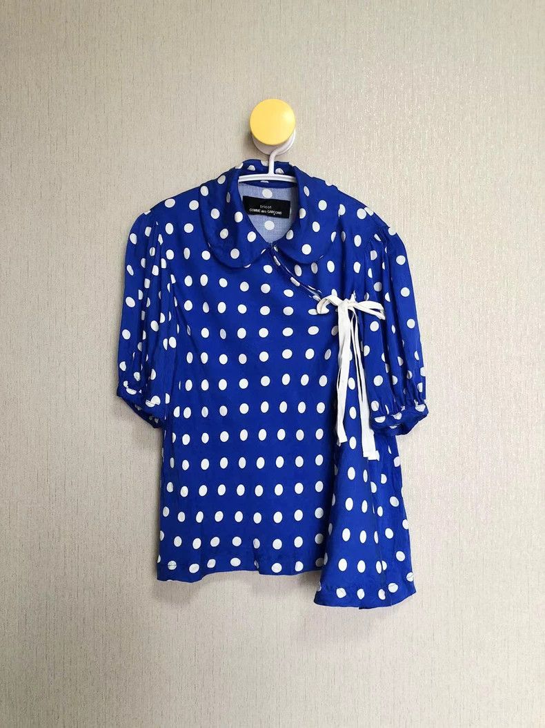 Comme des Garcons Comme Des Garcons Wave dot short sleeved shirt Size M / US 6-8 / IT 42-44 - 1 Thumbnail