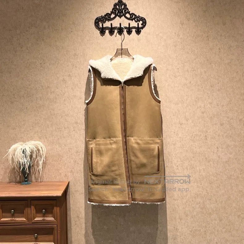 Loro Piana Loro Piana Leather and Fur Dual-Sided Hooded Vest Size M / US 6-8 / IT 42-44 - 3 Thumbnail
