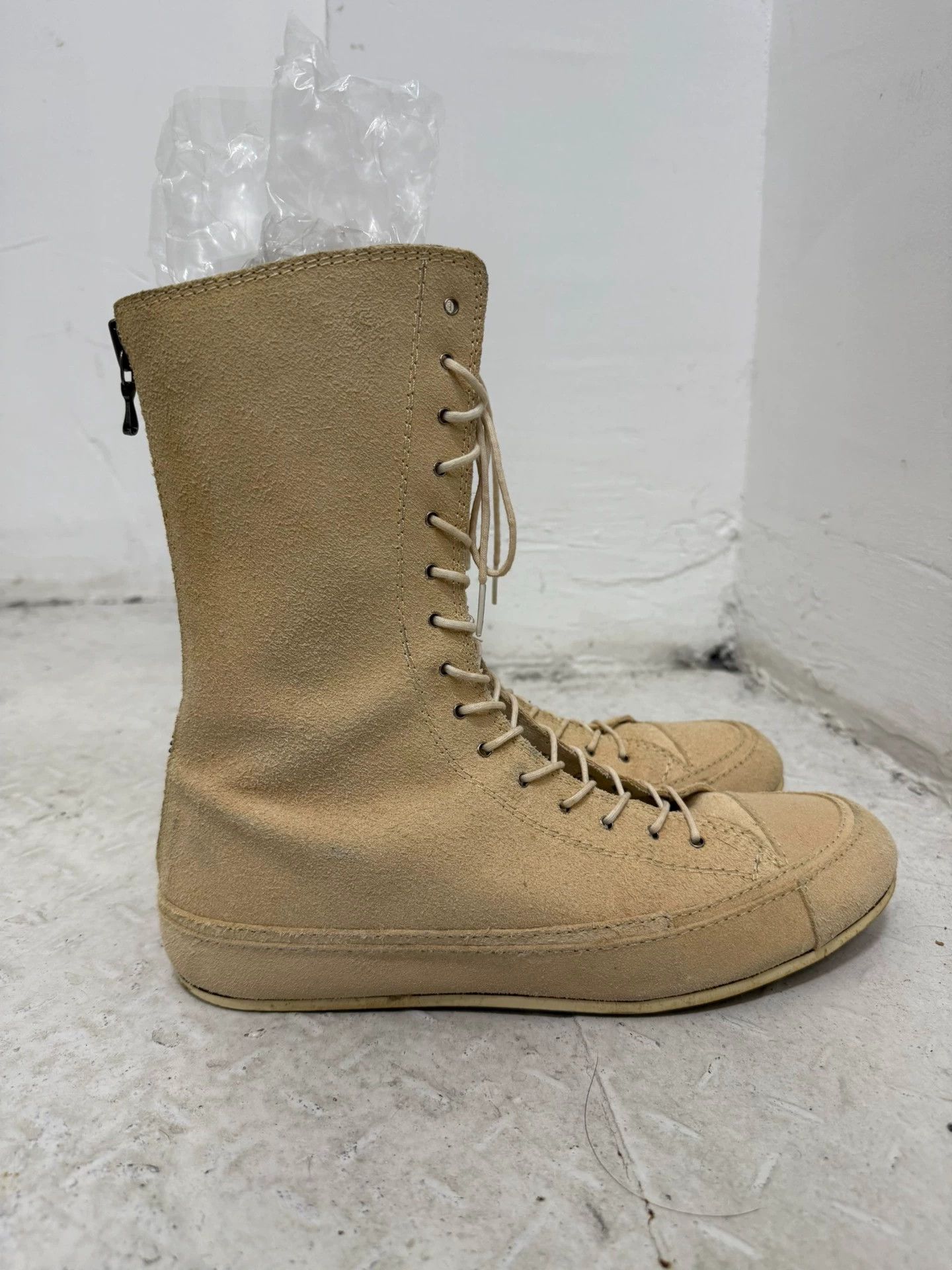 Julius Julius 7 Dark Suede High-Top Boots, Size 2 Size US 9.5 / EU 42-43 - 6 Thumbnail