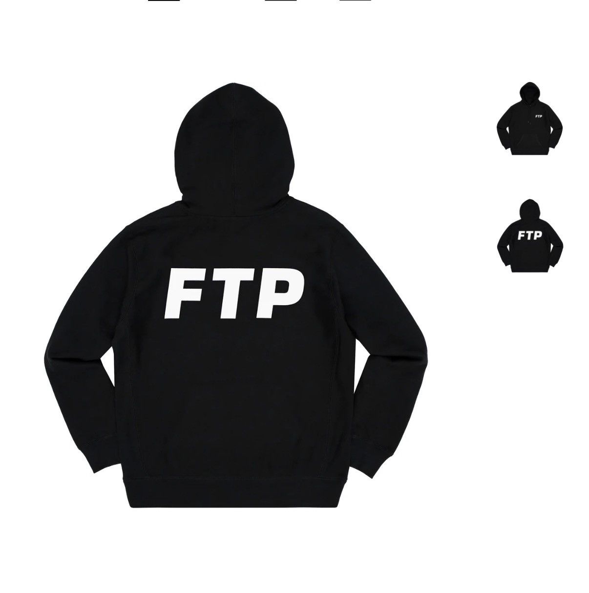 Fuck The Population FTP Flocked Logo Pullover Size US XL / EU 56 / 4 - 4 Thumbnail
