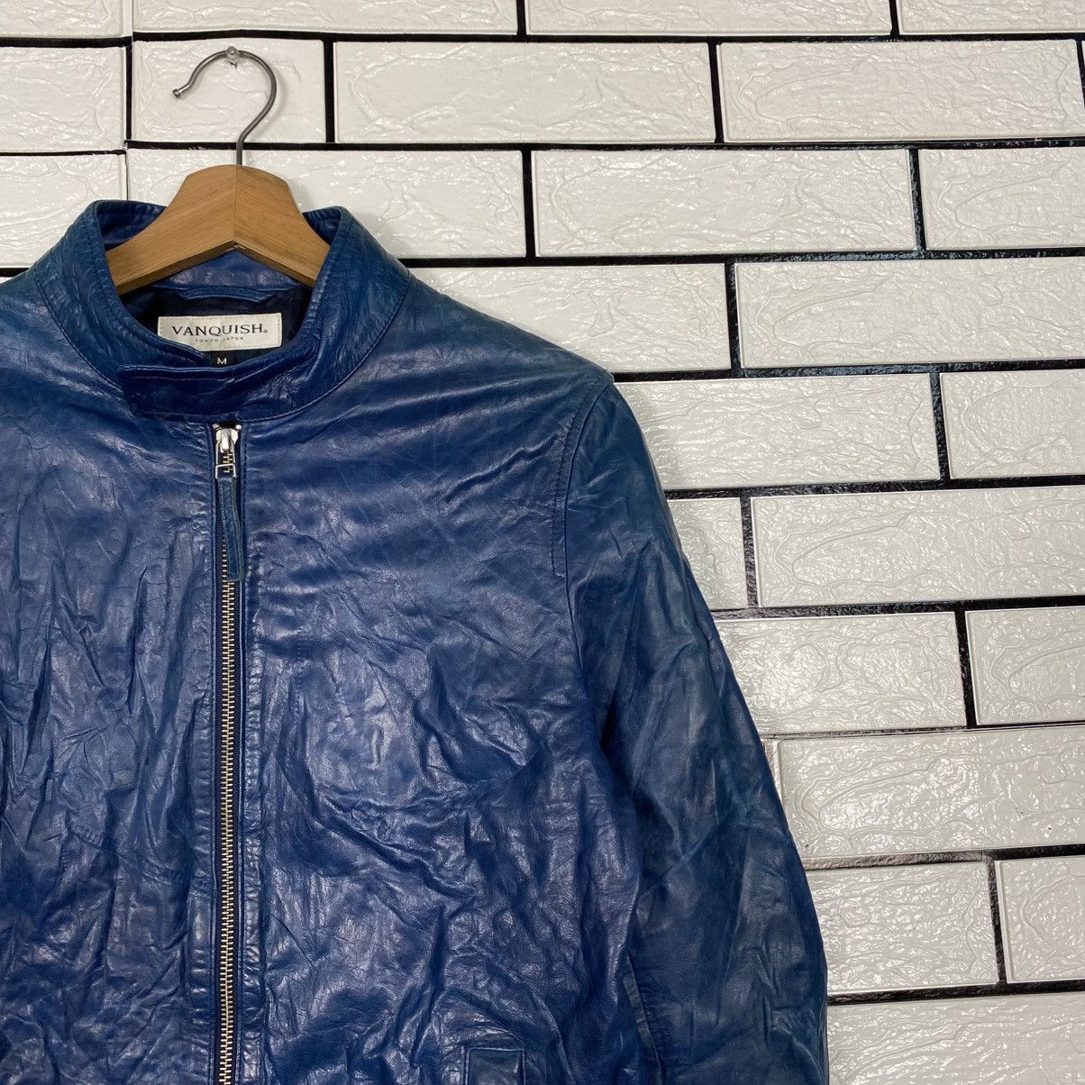 Vanquish 📌Vintage Leather Jacket Vanquish Tokyo Japan Biker Style Size US M / EU 48-50 / 2 - 7 Thumbnail