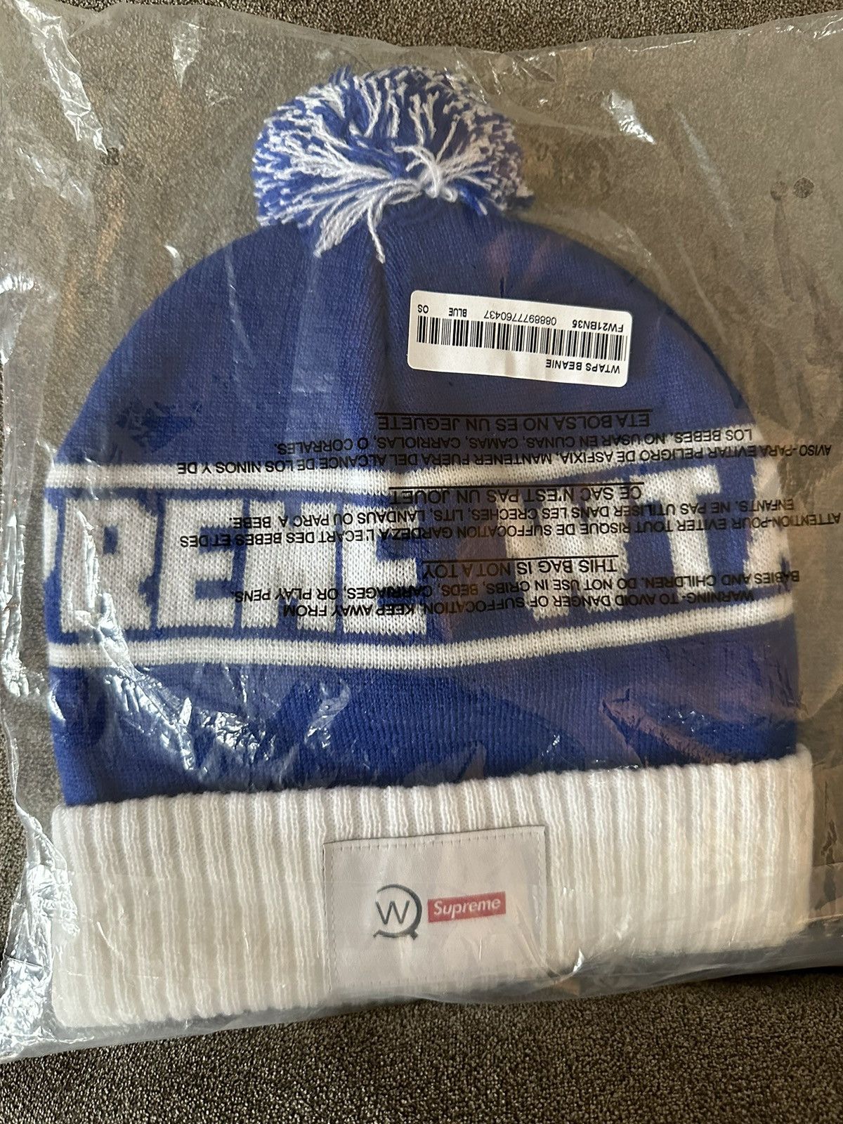 Supreme Supreme x WTAPS Beanie Size ONE SIZE - 3 Thumbnail