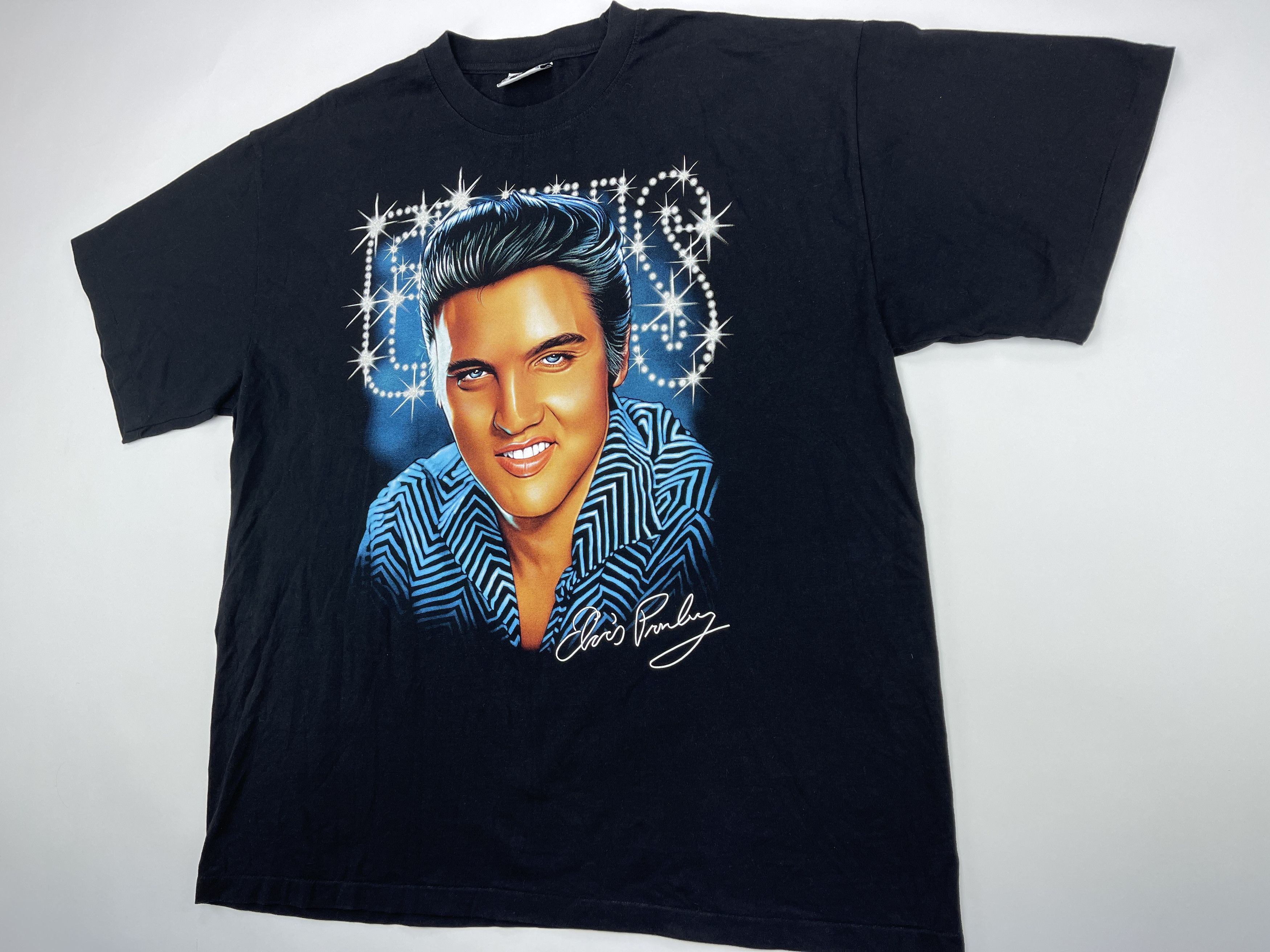 Band Tees Vintage Elvis Presley T-shirt, 90s, music, Graceland, XXL Size US XXL / EU 58 / 5 - 4 Thumbnail