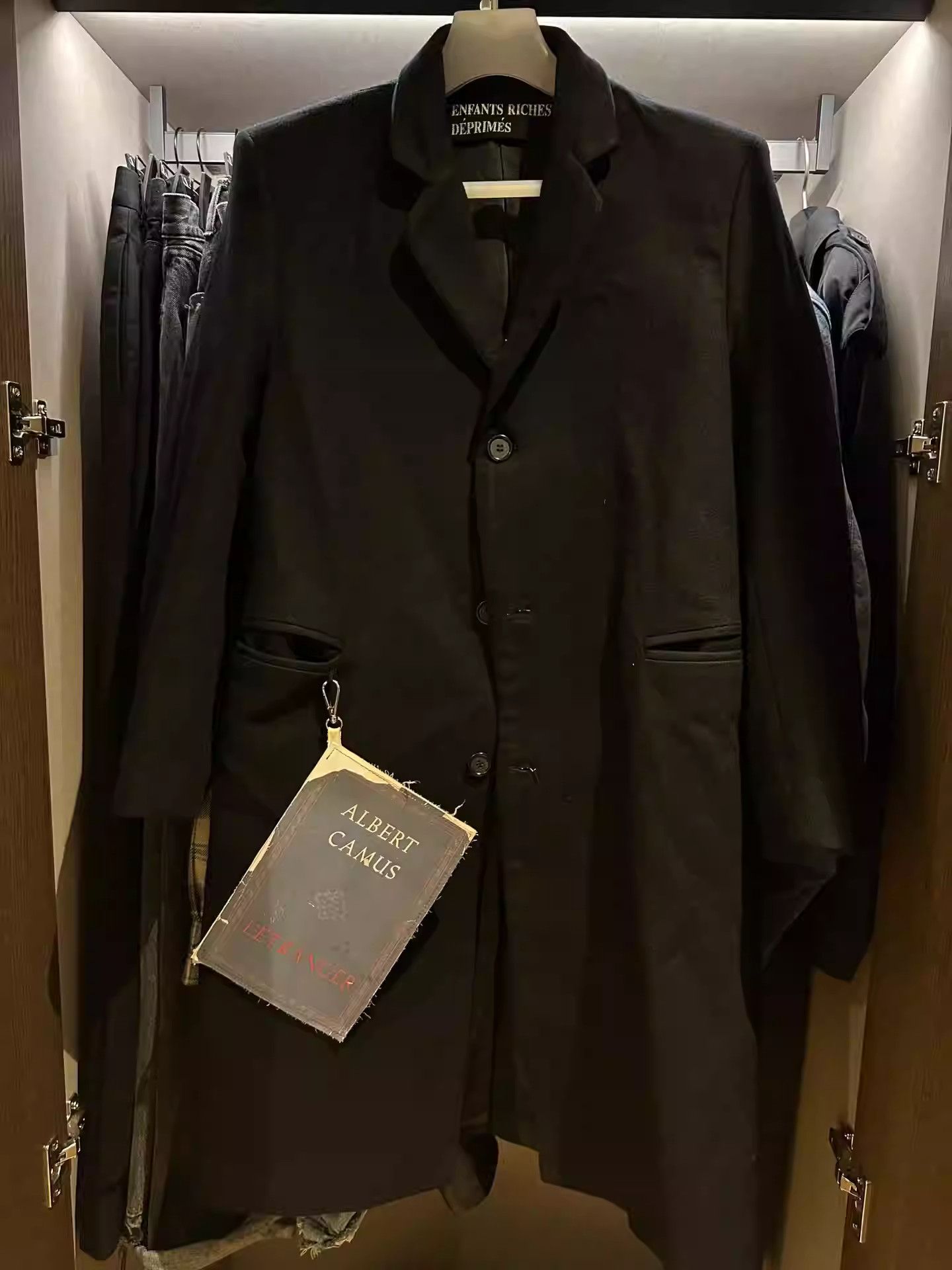 Enfants Riches Deprimes Enfants riches depirmes Canon The outsider's coat Size US S / EU 44-46 / 1 - 1 Thumbnail