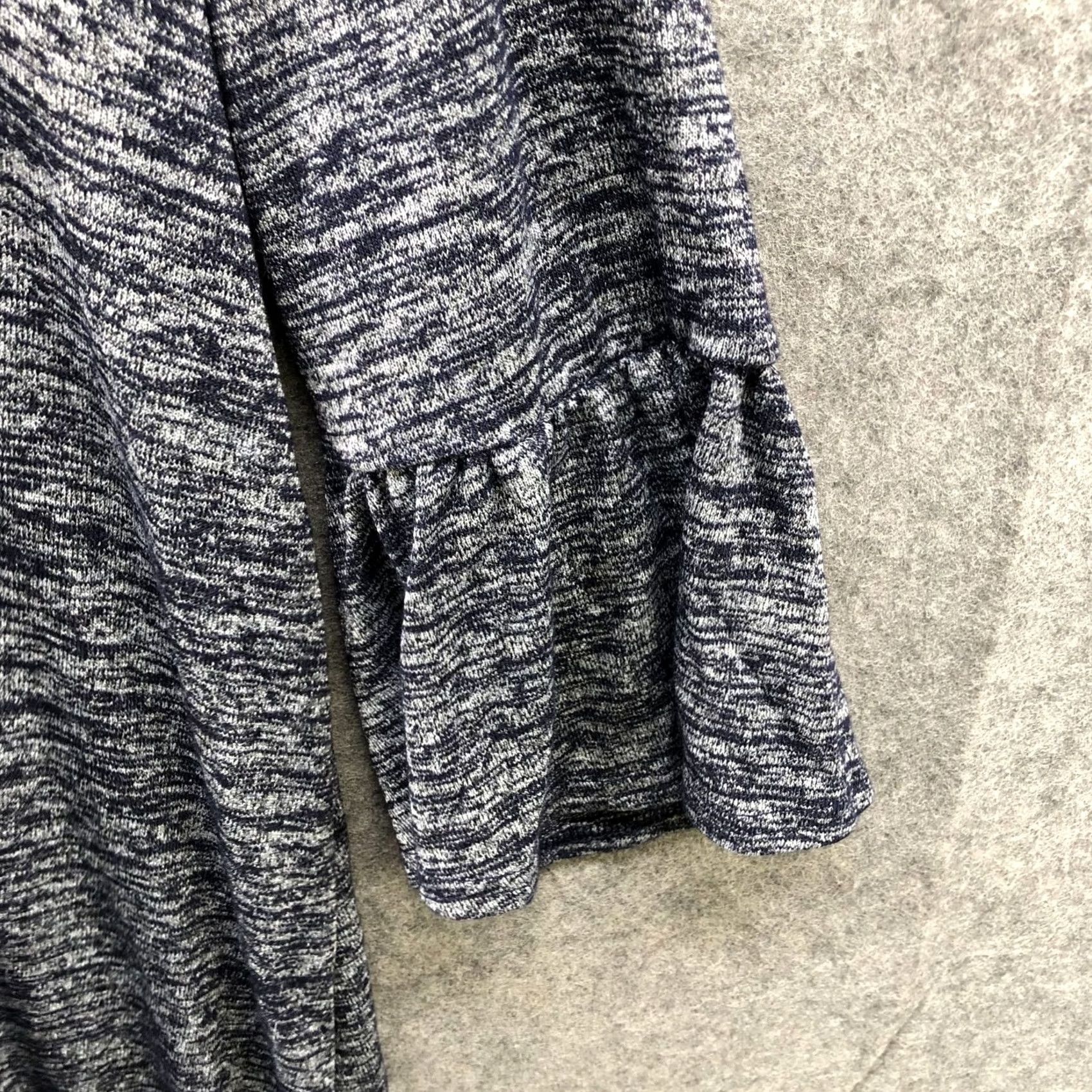 Gap Gap Bell Sleeve Jersey Dress Womens L Navy Blue Heather Pullover Swing Mini Size L / US 10 / IT 46 - 7 Thumbnail