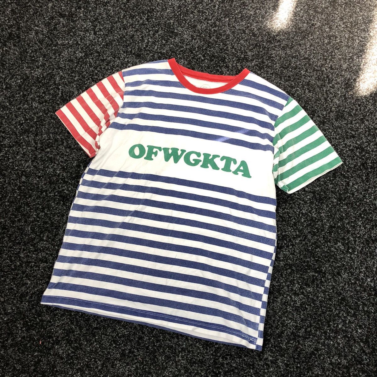 Golf Wang × Odd Future Odd future OFWGKTA Striped T-Shirt Size US M / EU 48-50 / 2 - 1 Thumbnail
