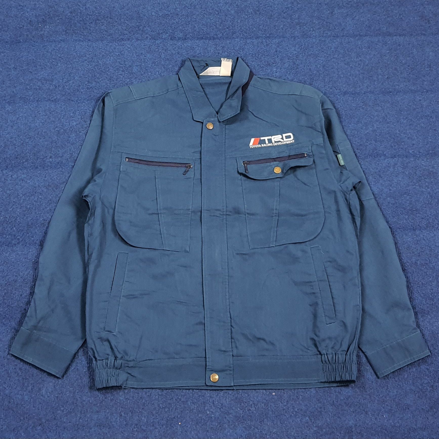 Japanese Brand Vintage TRD Toyota Motor Sports Custom Logo Jacket C304N4 Size US M / EU 48-50 / 2 - 3 Thumbnail