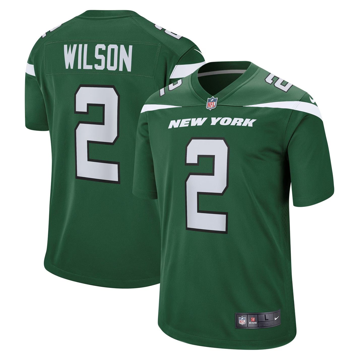 Nike Nike New York Jets Game Shirt Mens Size US L / EU 52-54 / 3 - 1 Thumbnail