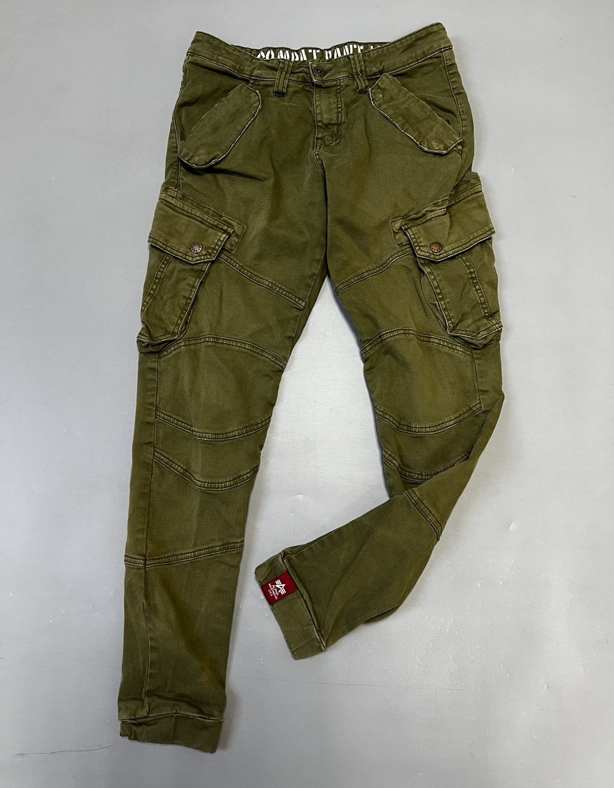 Alpha Industries Cargo ALPHA INDUSTRIES Military Design Pants Combat pants Size US 29 - 2 Thumbnail