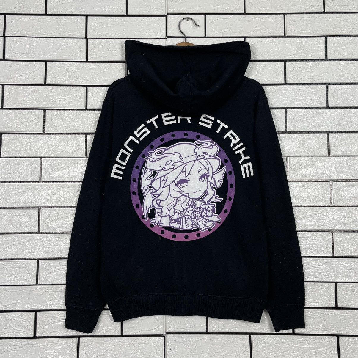 Japanese Brand Monster Strike Big Logo Hoodie Size US S / EU 44-46 / 1 - 7 Thumbnail