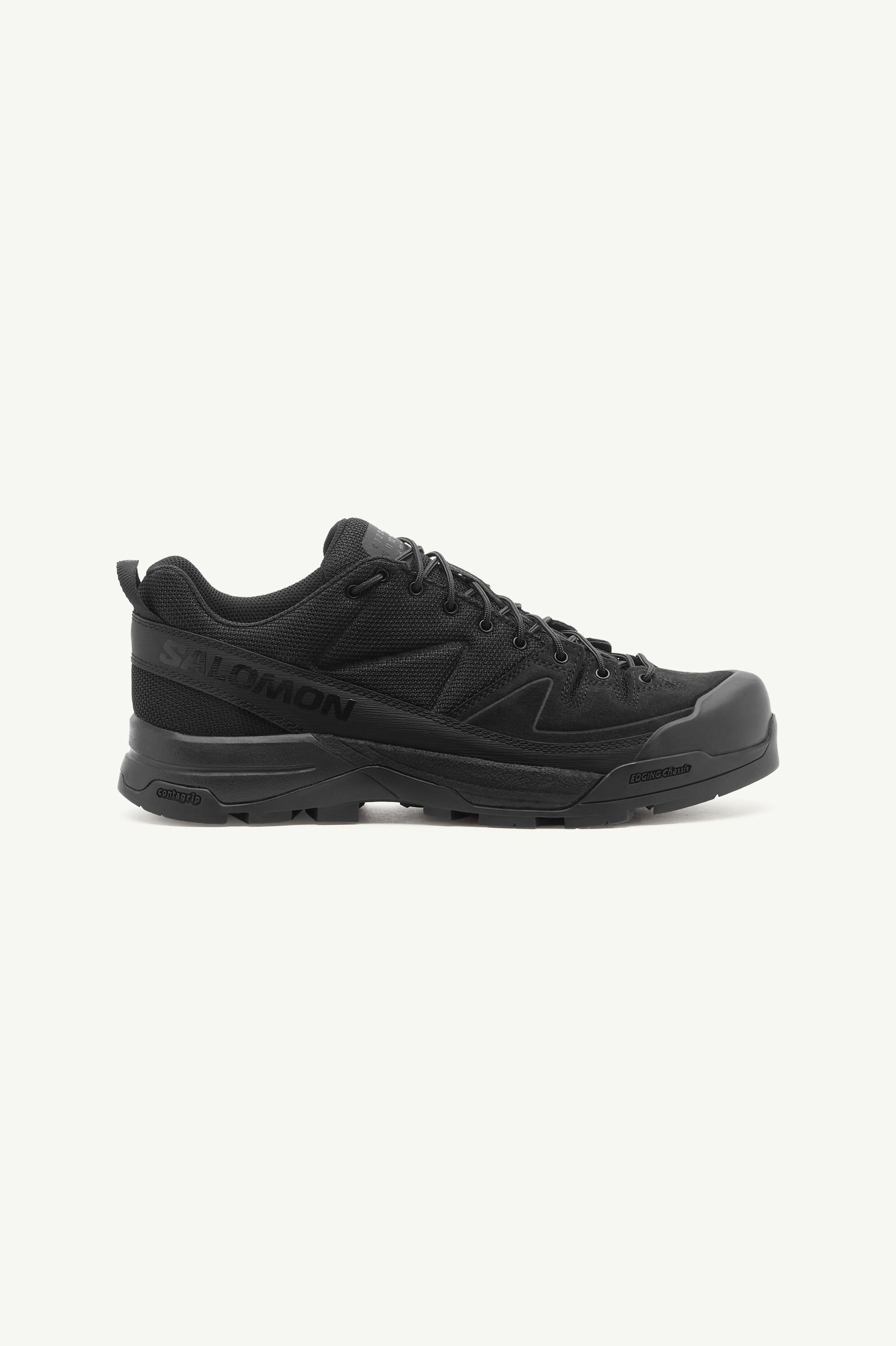 Maison Margiela × Salomon o1w1db10526 X-ALP Panelled Lace-up Sneakers in Black Size US 9 / IT 39 - 1 Thumbnail