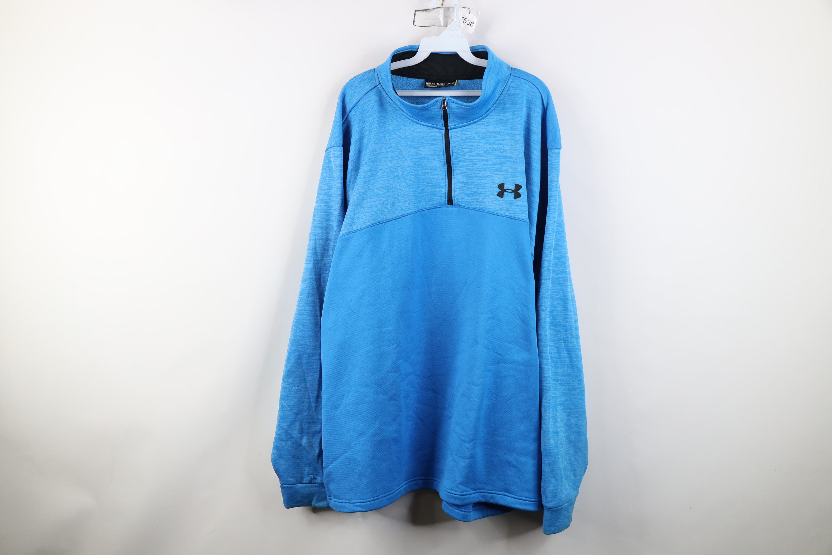 Under Armour Under Armour Fleece Lined 1/4 Half Zip Pullover Jacket Top Size US XXL / EU 58 / 5 - 1 Thumbnail
