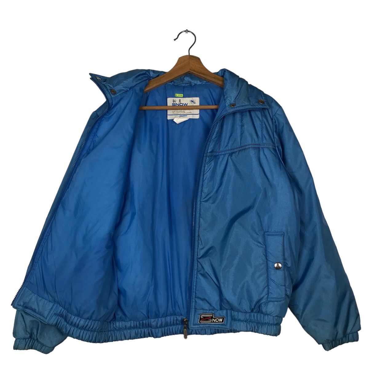 Japanese Brand 🔥90s Vintage Puffer Down Ski Jacket Dolphin Snow Japan Made Size US M / EU 48-50 / 2 - 8 Thumbnail
