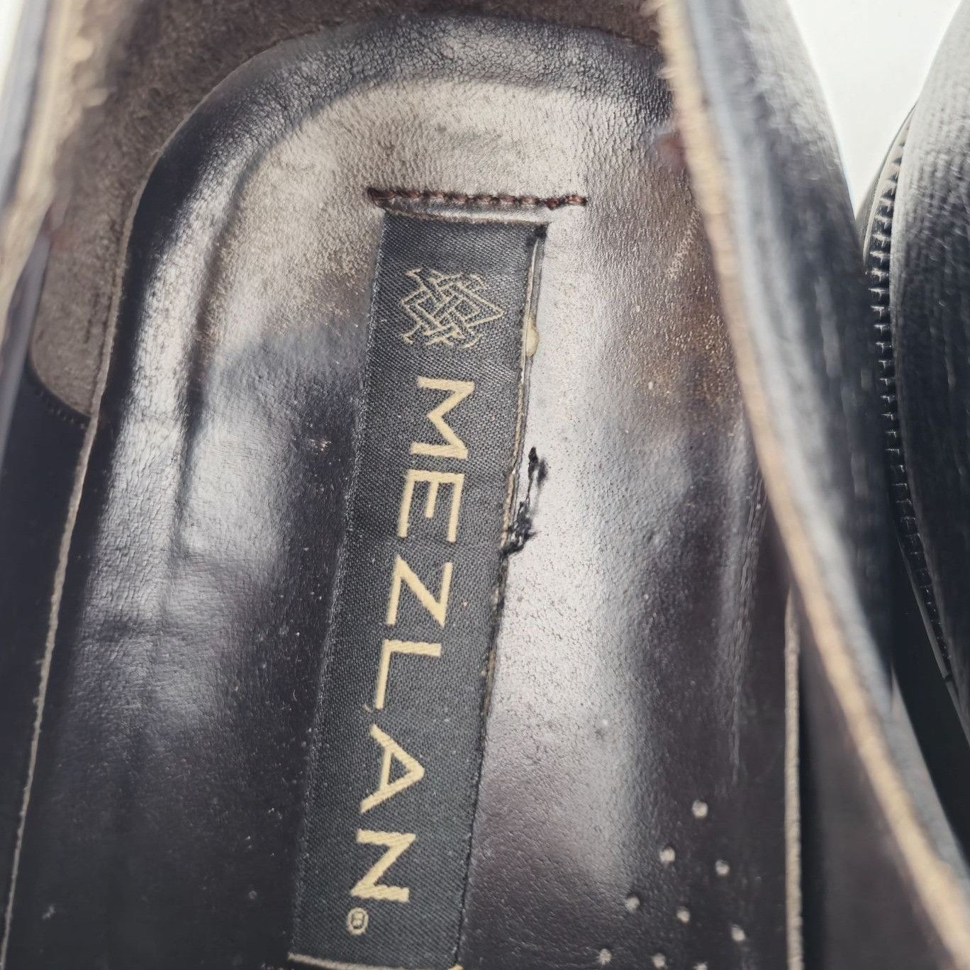 Mezlan Mezlan Black Textured Deerskin Dress Shoes Mens 12M Lepanto Size US 12 / EU 45 - 13 Thumbnail