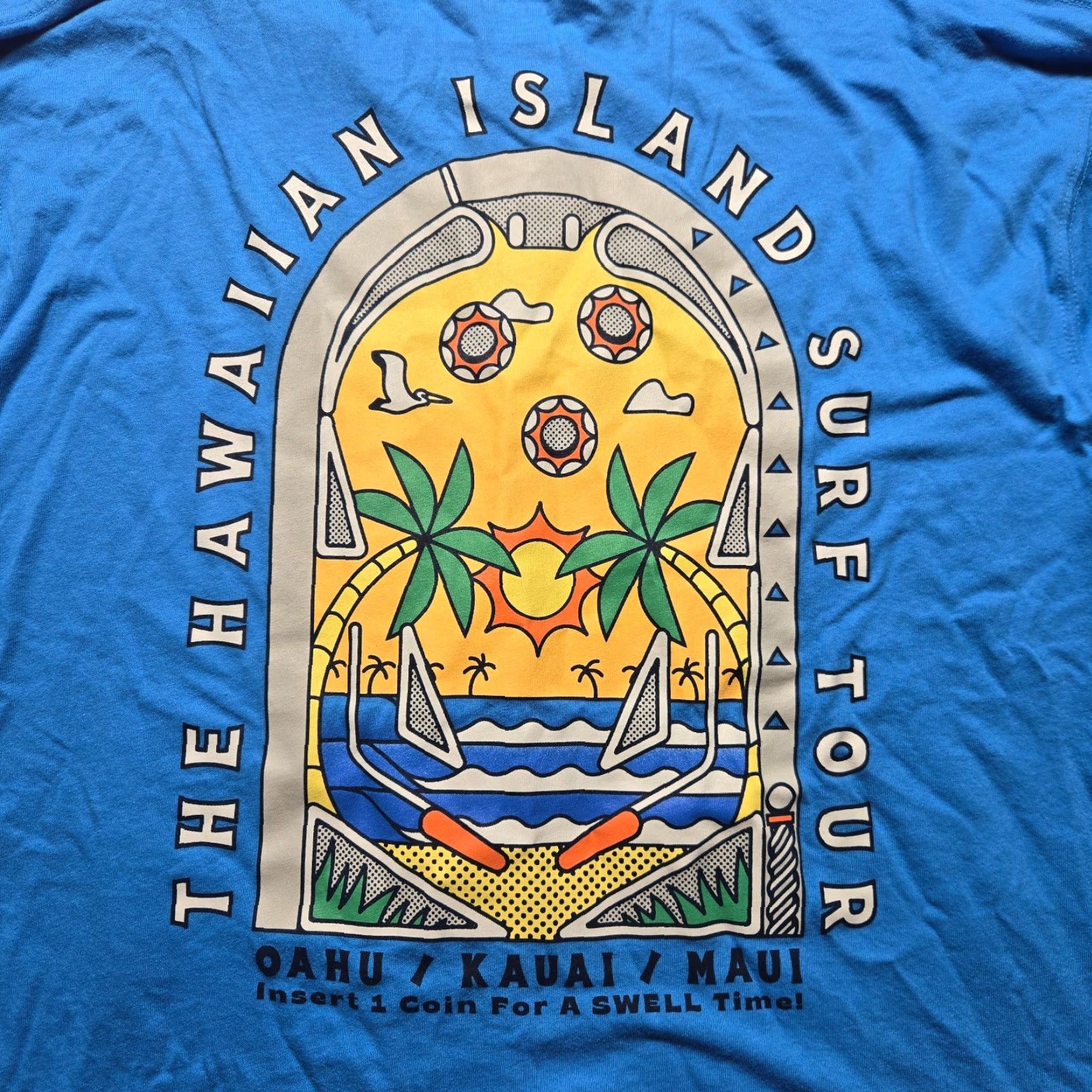 Old Navy Old Navy Maui Hawaii Tropical Paradise Blue Shirt Adult 2XL Blue T-Shirt Men's Tropical 2XL Old Navy Maui Hawaii Paradise Shirt Mens Size US XXL / EU 58 / 5 - 2 Thumbnail