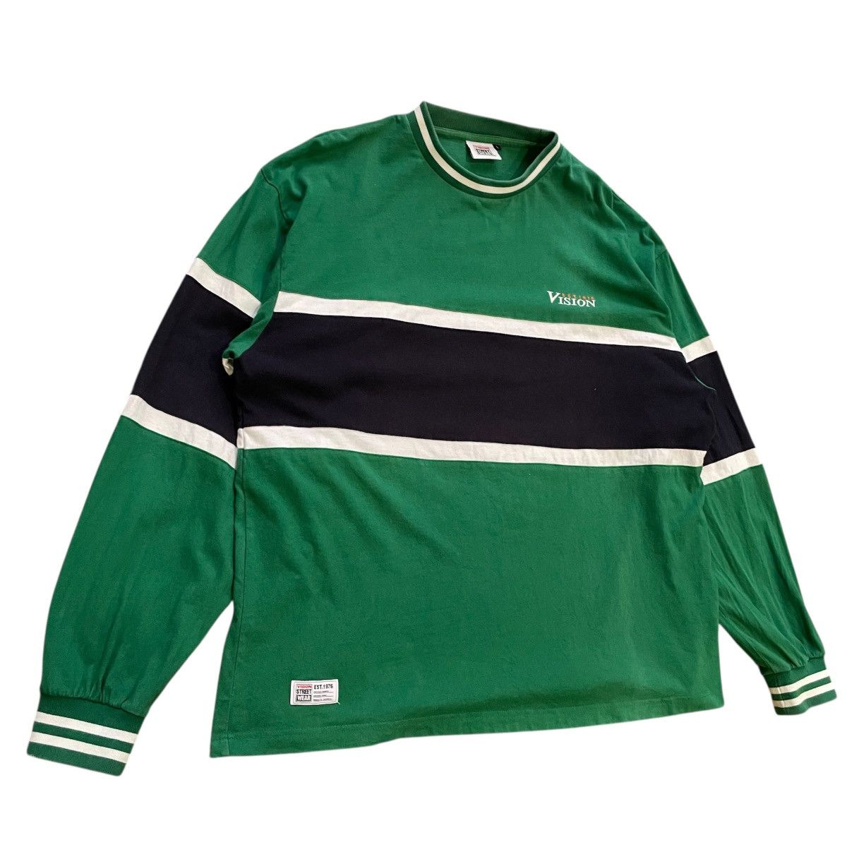 Vision Streetwear Vision Streetwear Color Block Rugby Shirt Size US L / EU 52-54 / 3 - 3 Thumbnail