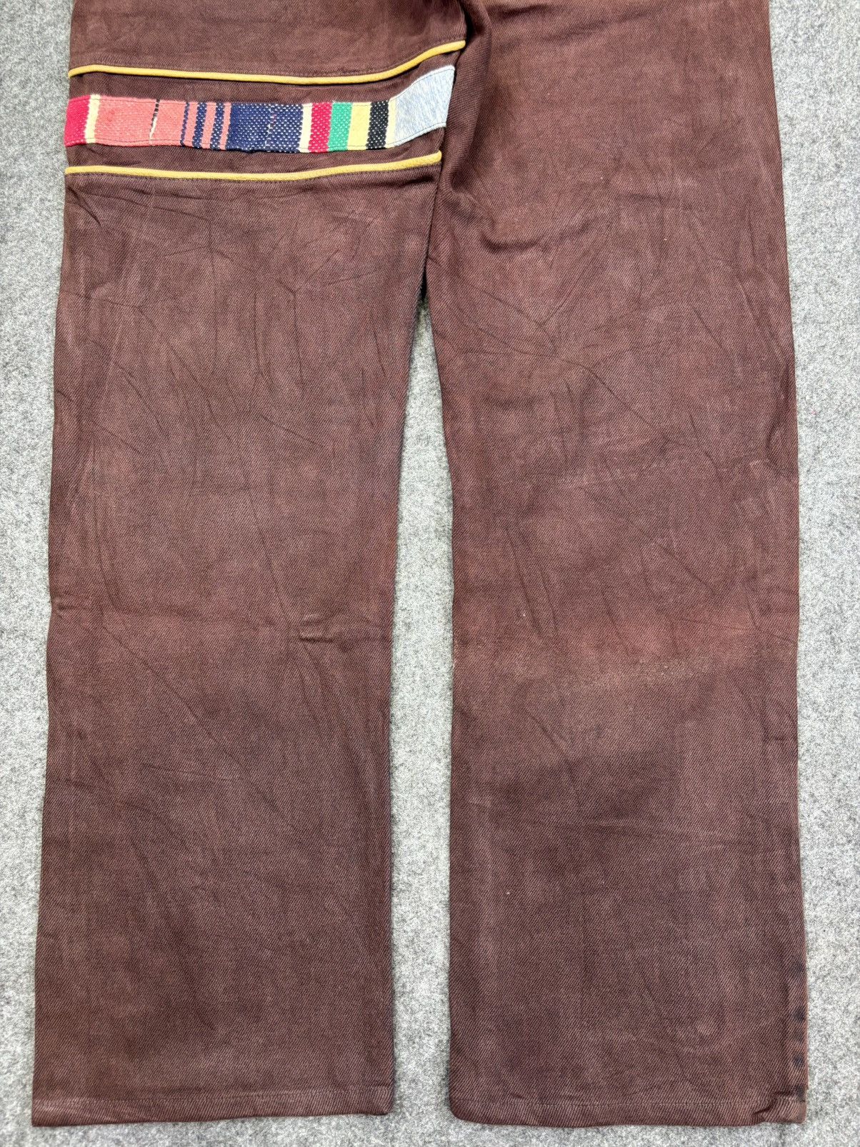 Designer Levis Reconstructed by Kalimera Japan Designer Denim F754 Size US 30 / EU 46 - 12 Thumbnail