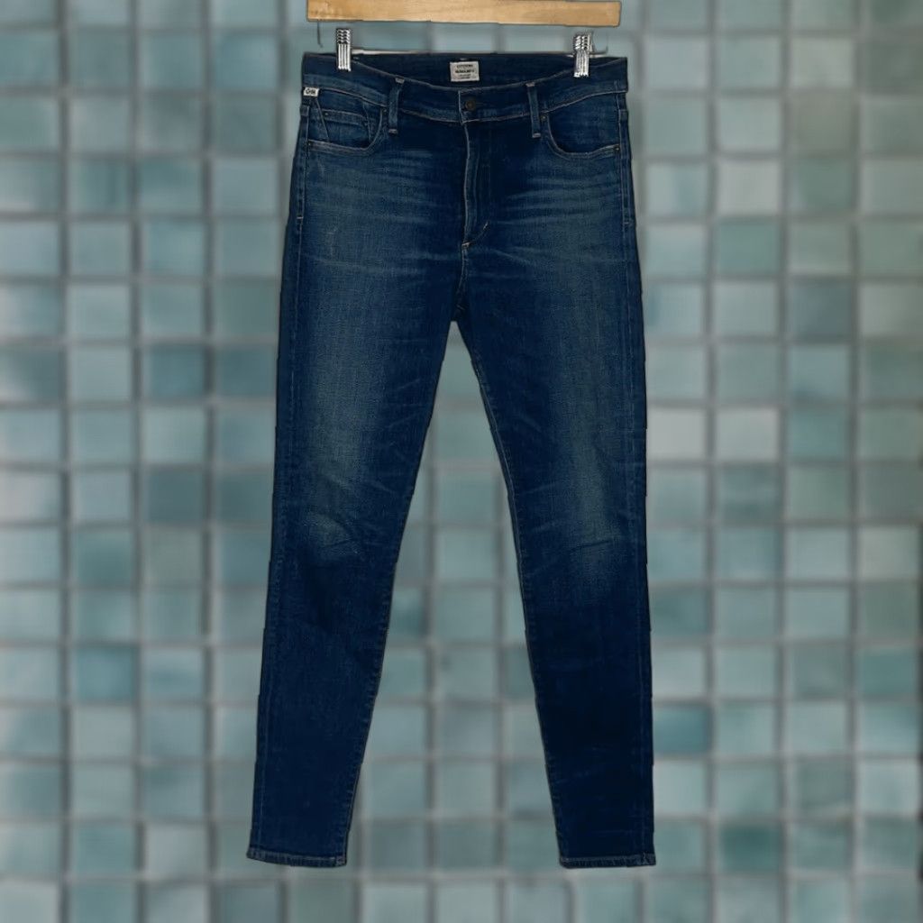 Citizens Of Humanity VINTAGE? No. Actually: Citizens of Humanity Los Angeles Rocket High rise Skinny Jeans 31 Women Blue Jeans C of H Size 24" / US 00 / IT 34 - 1 Thumbnail