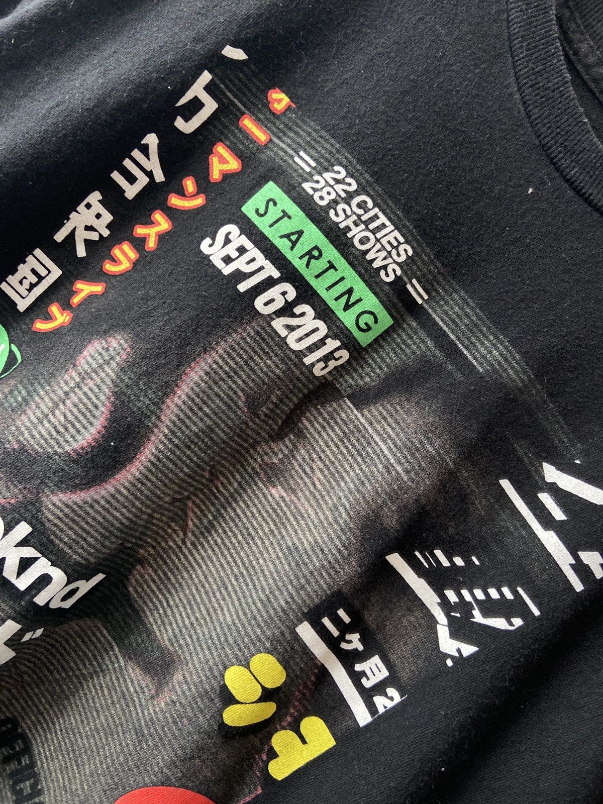 The Weeknd × XO THE WEEKEND OFFICIAL ISSUE XO KISS LAND 2013 OG TEE Size US S / EU 44-46 / 1 - 8 Thumbnail