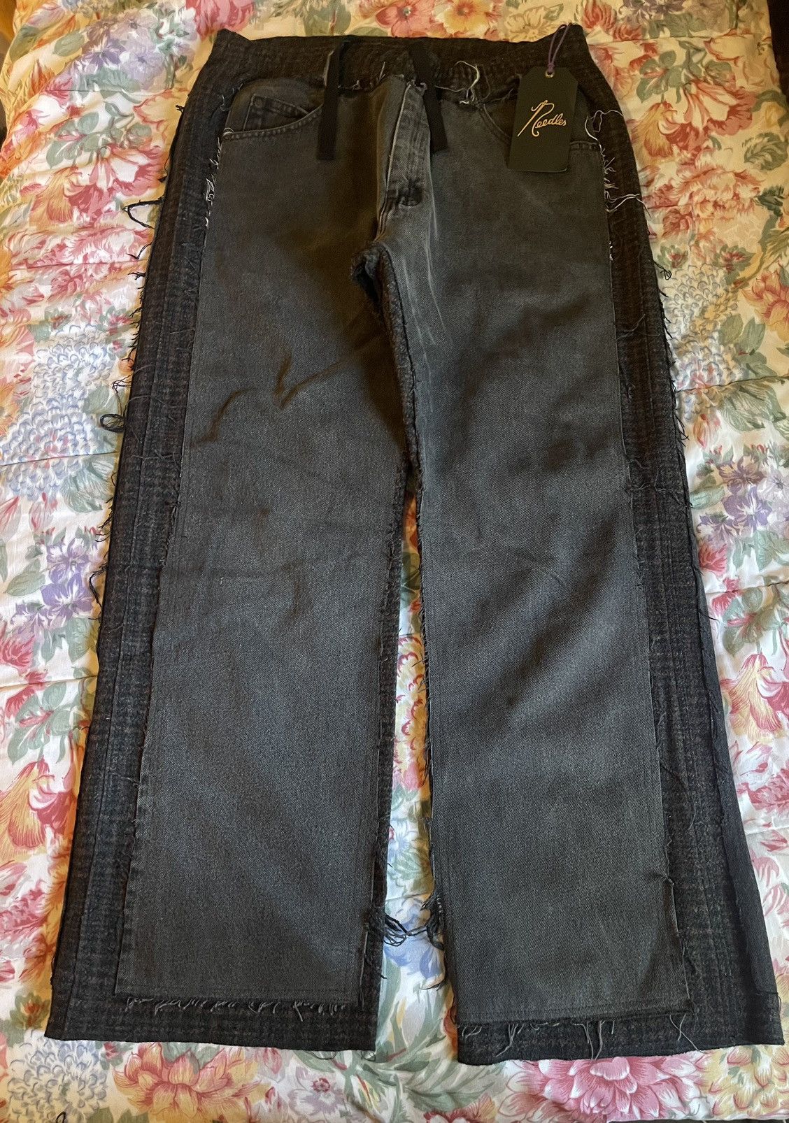 Needles Rebuild by Needles Covered Denim Pant Size US 34 / EU 50 - 2 Thumbnail