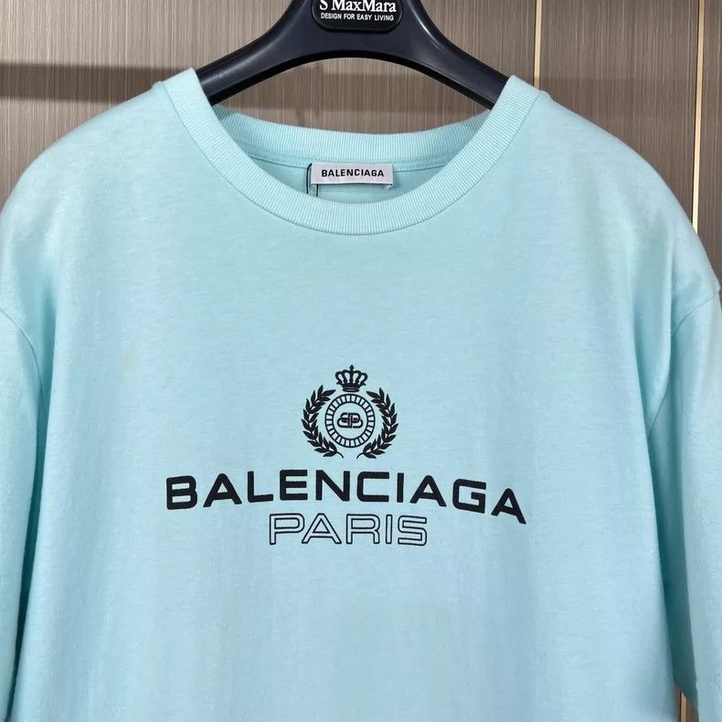 Balenciaga Balenciaga Crown wheat-ear printed monogram short sleeve Size US S / EU 44-46 / 1 - 3 Thumbnail